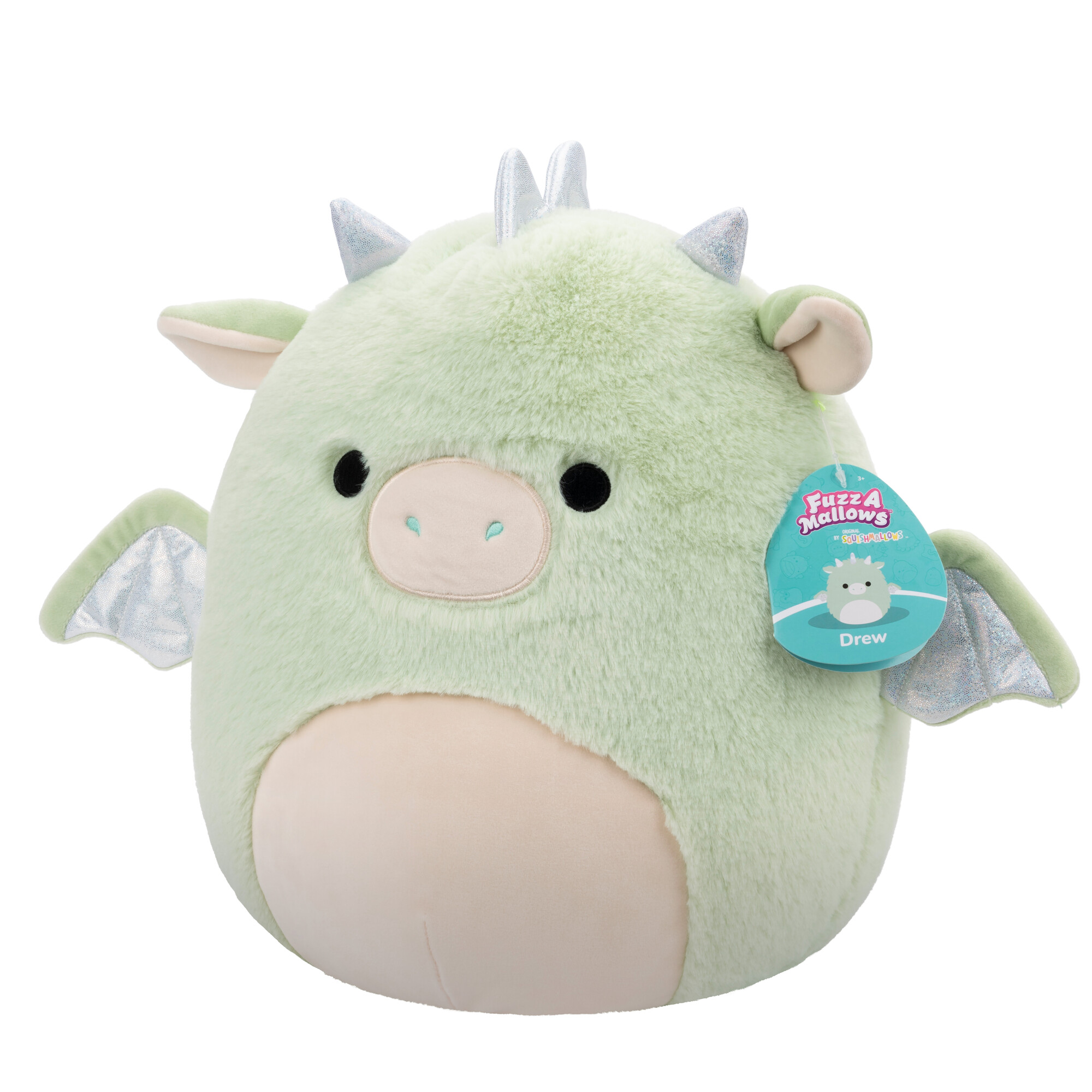 Squishmallows – Fuzz-A-Mallows pliušinis žaislas, W20 - 30 cm - Image 40