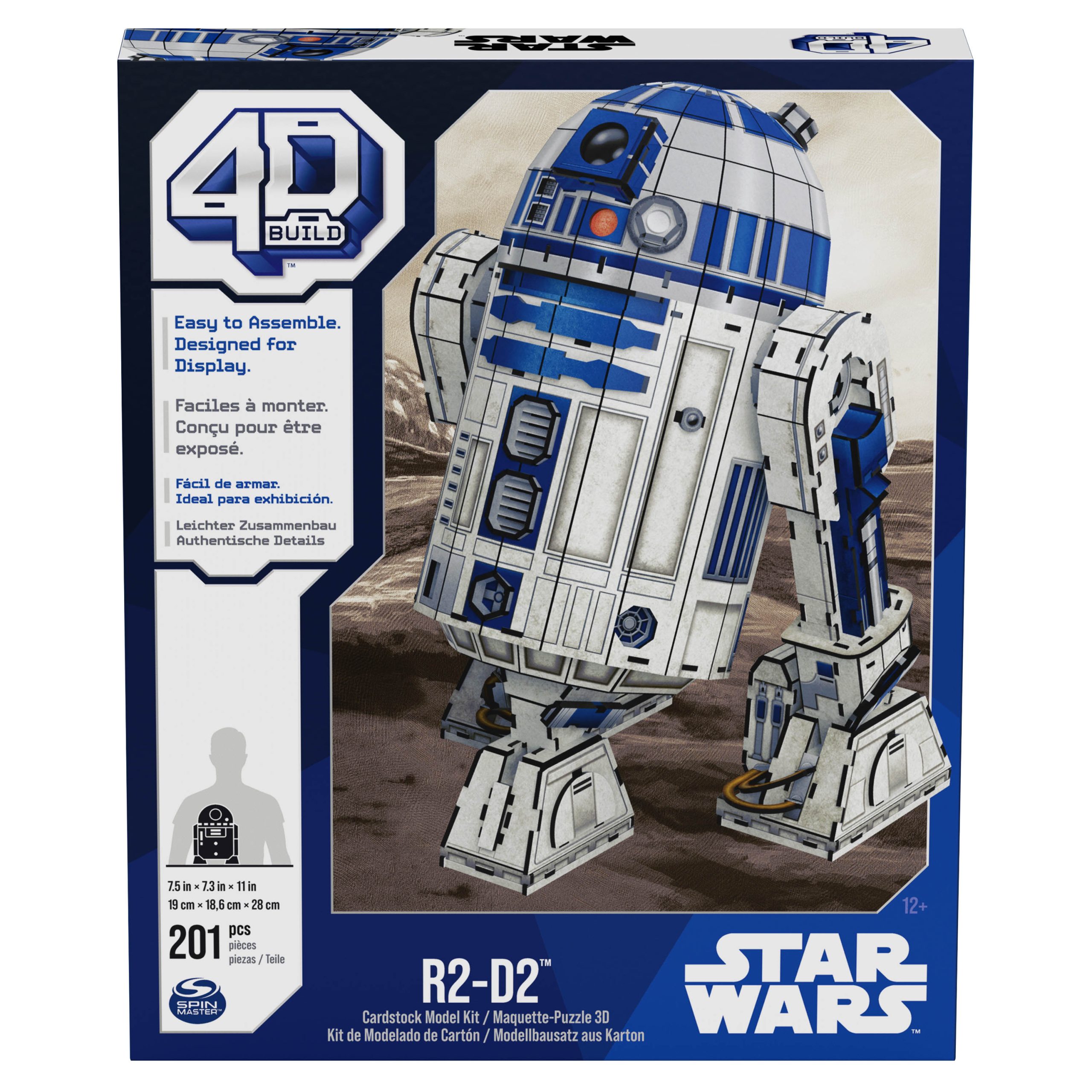 Star Wars – 4D dėlionė „Žvaigždžių karai: R2D2“