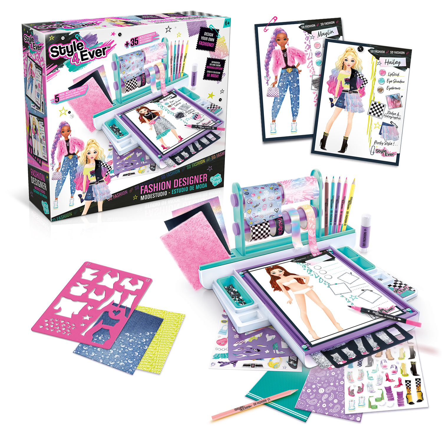 Style 4 Ever – Rinkinys "Madų dizainerio studija" - Image 2