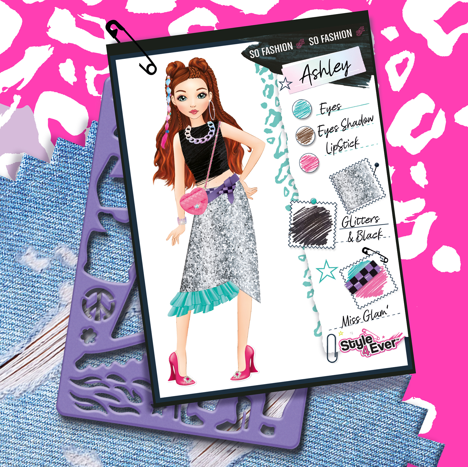 Style 4 Ever – Rinkinys "Madų dizainerio studija" - Image 13
