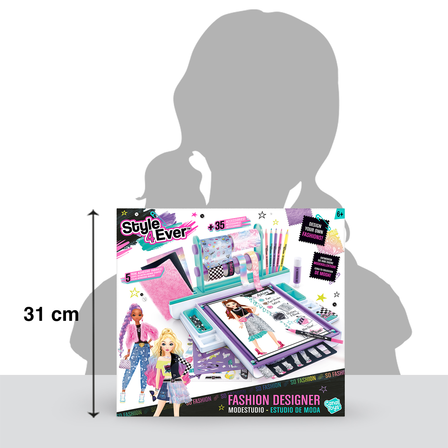 Style 4 Ever – Rinkinys "Madų dizainerio studija" - Image 15