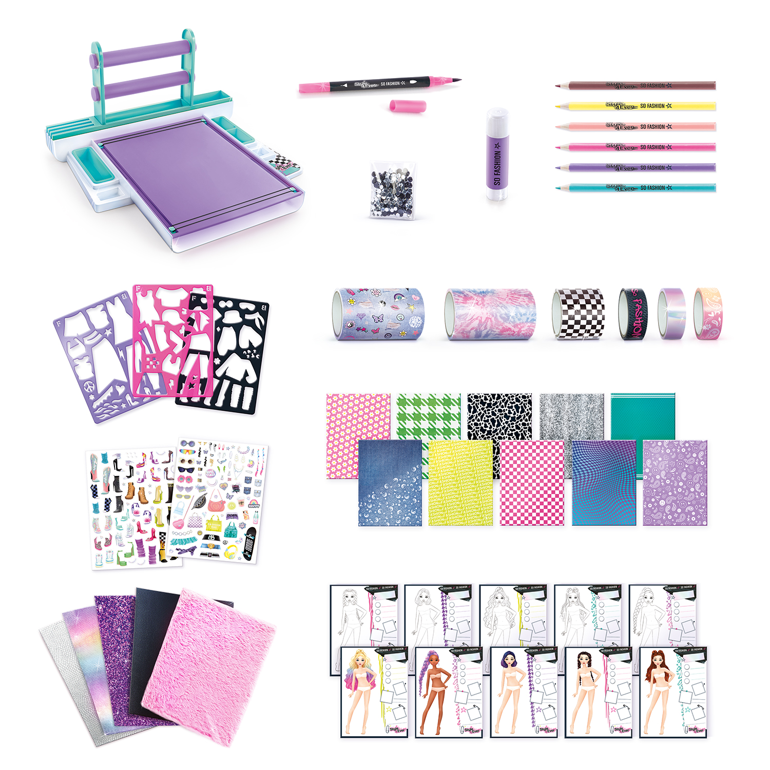 Style 4 Ever – Rinkinys "Madų dizainerio studija" - Image 3