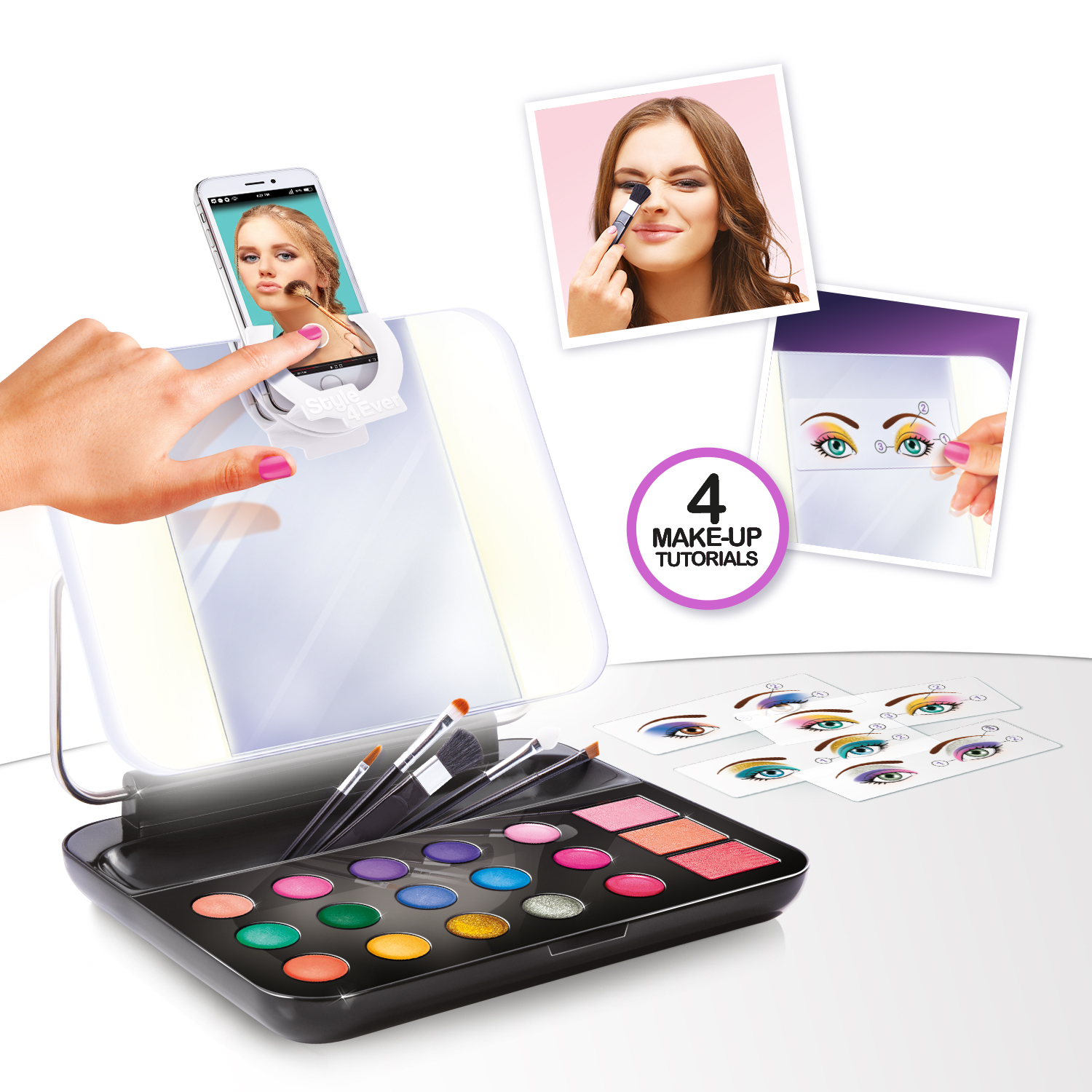 Style 4 Ever - Kosmetinė su šviečiančiu veidrodėliu - Image 22