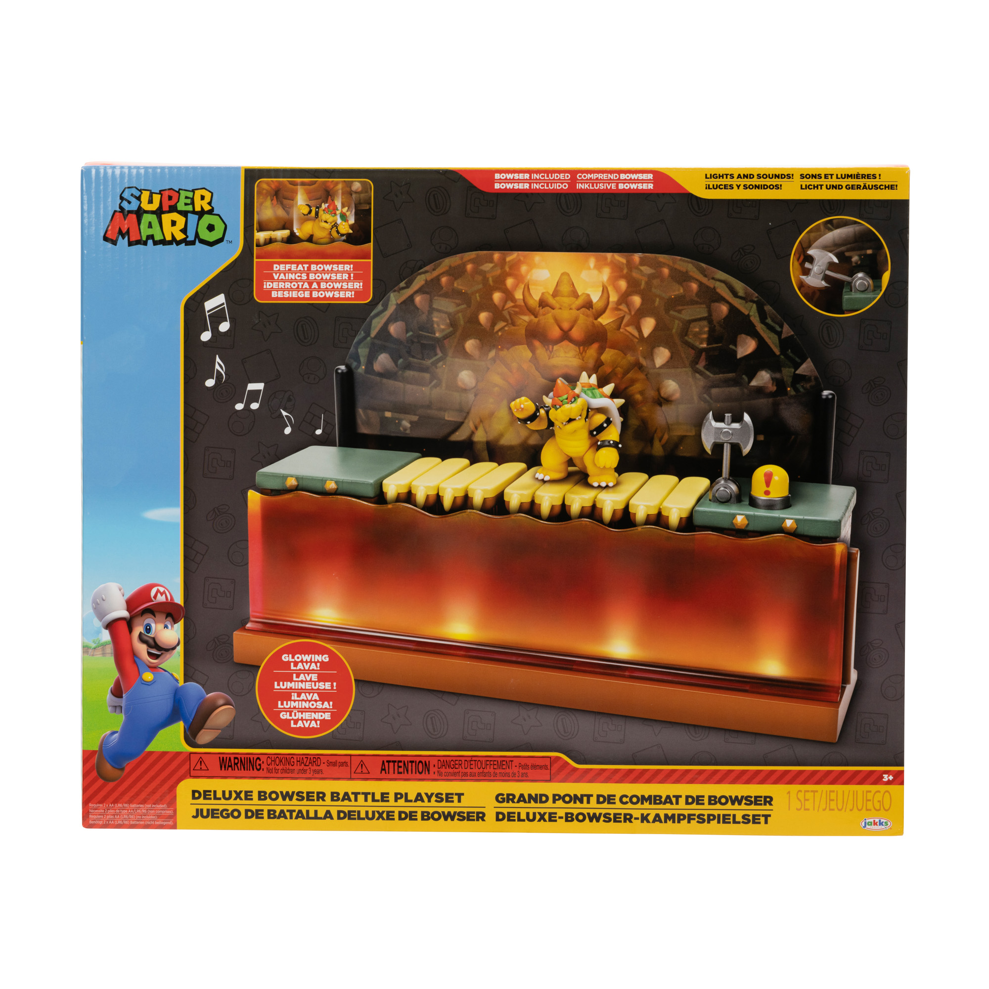 Super Mario - Bowser deluxe žaidimo rinkinys