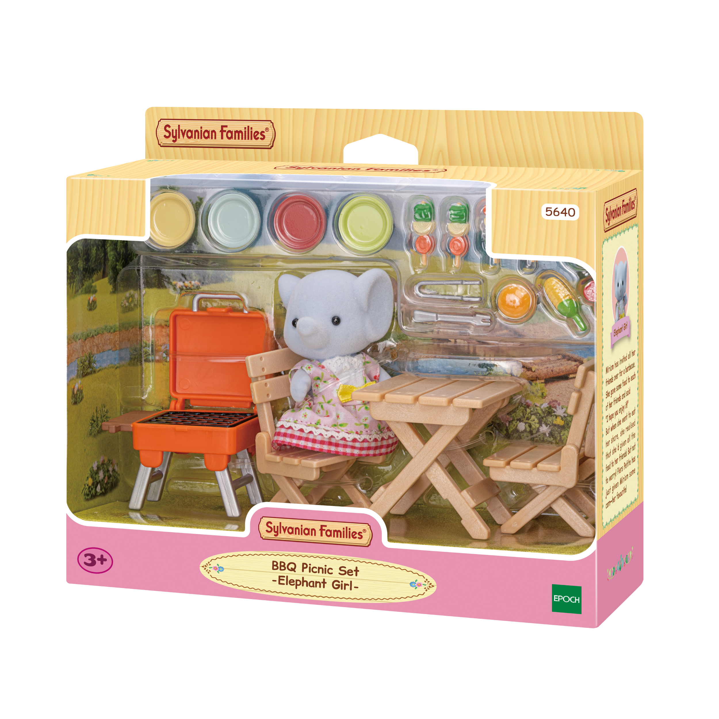 Sylvanian Families – Iškylos rinkinys su mažąja drambliuke