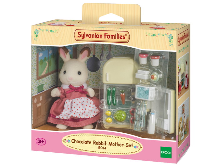 Sylvanian Families – Mama triušienė ir šaldytuvas