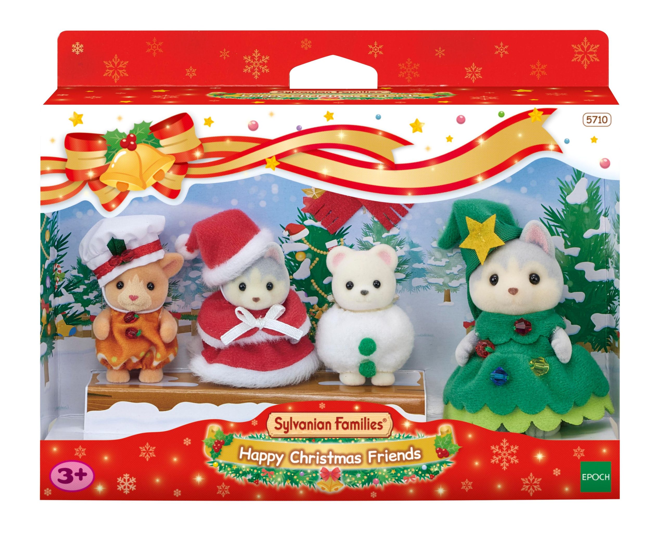 Sylvanian Families – Rinkinys „Kalėdiniai draugai“