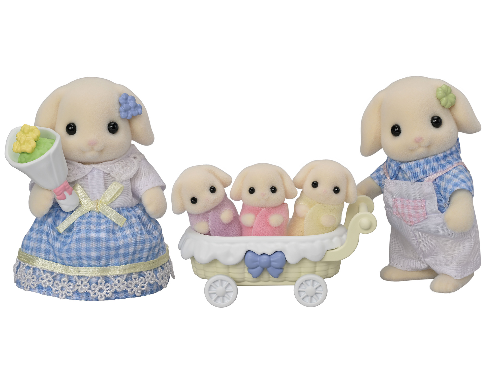 Sylvanian Families – Gėlių triušiukų šeimynėlė - Image 4