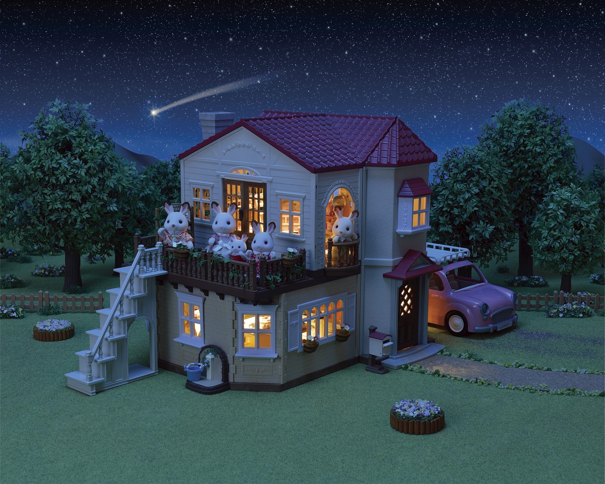 Sylvanian Families – Užmiesčio namas raudonu stogu - Image 8