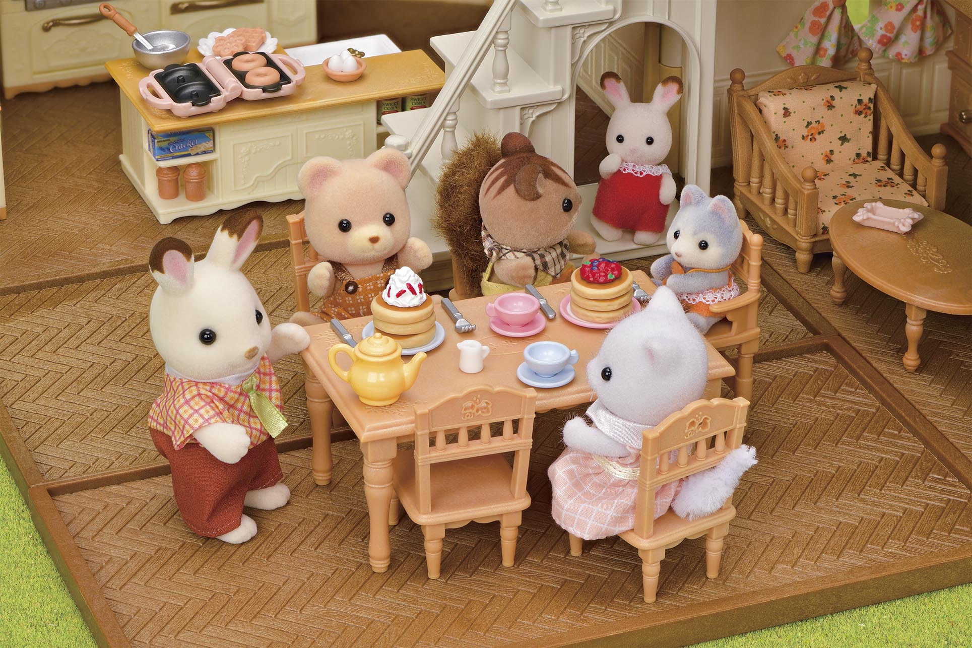 Sylvanian Families – Užmiesčio namas raudonu stogu - Image 10