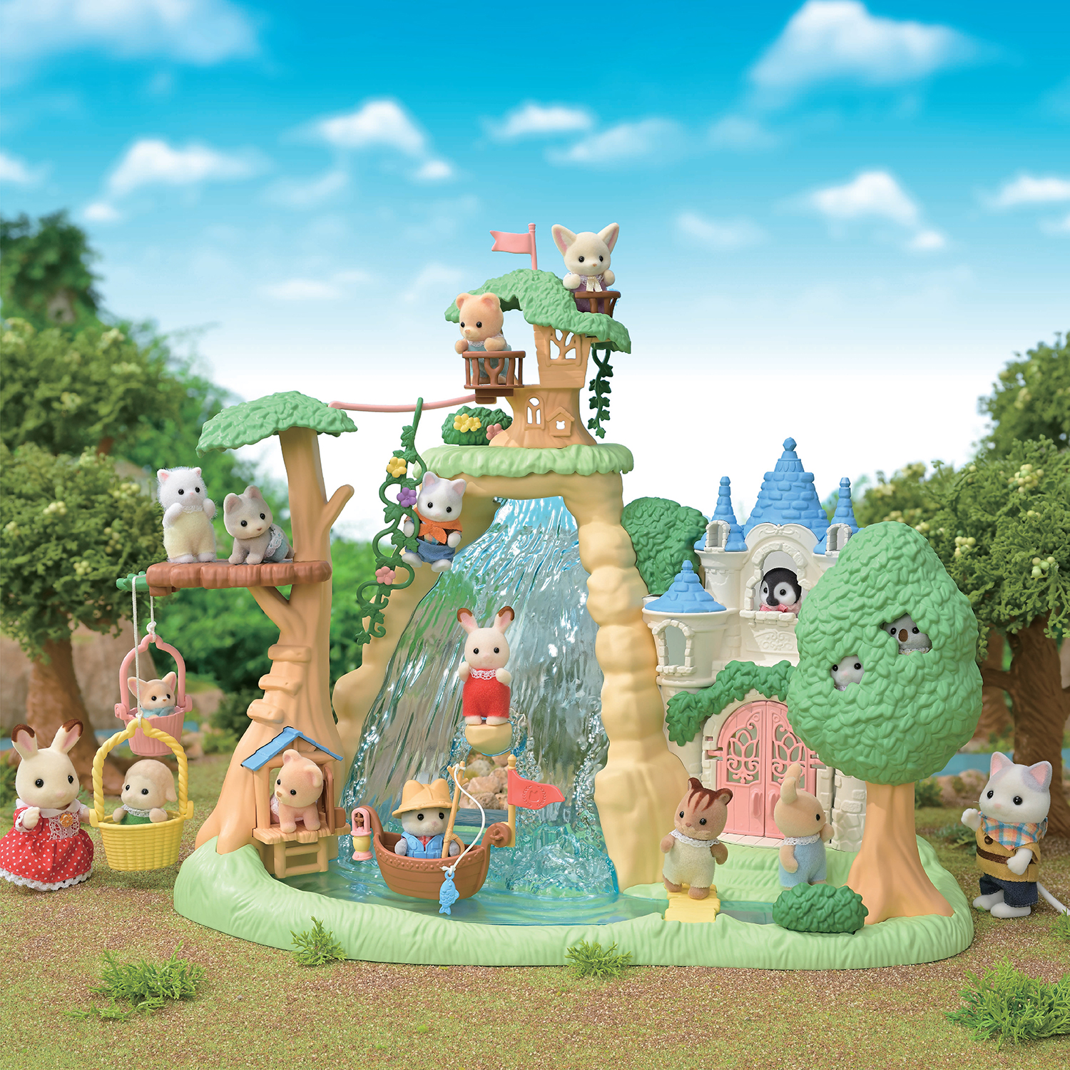 Sylvanian Families – Rinkinys „Slaptas miško krioklys“ - Image 4