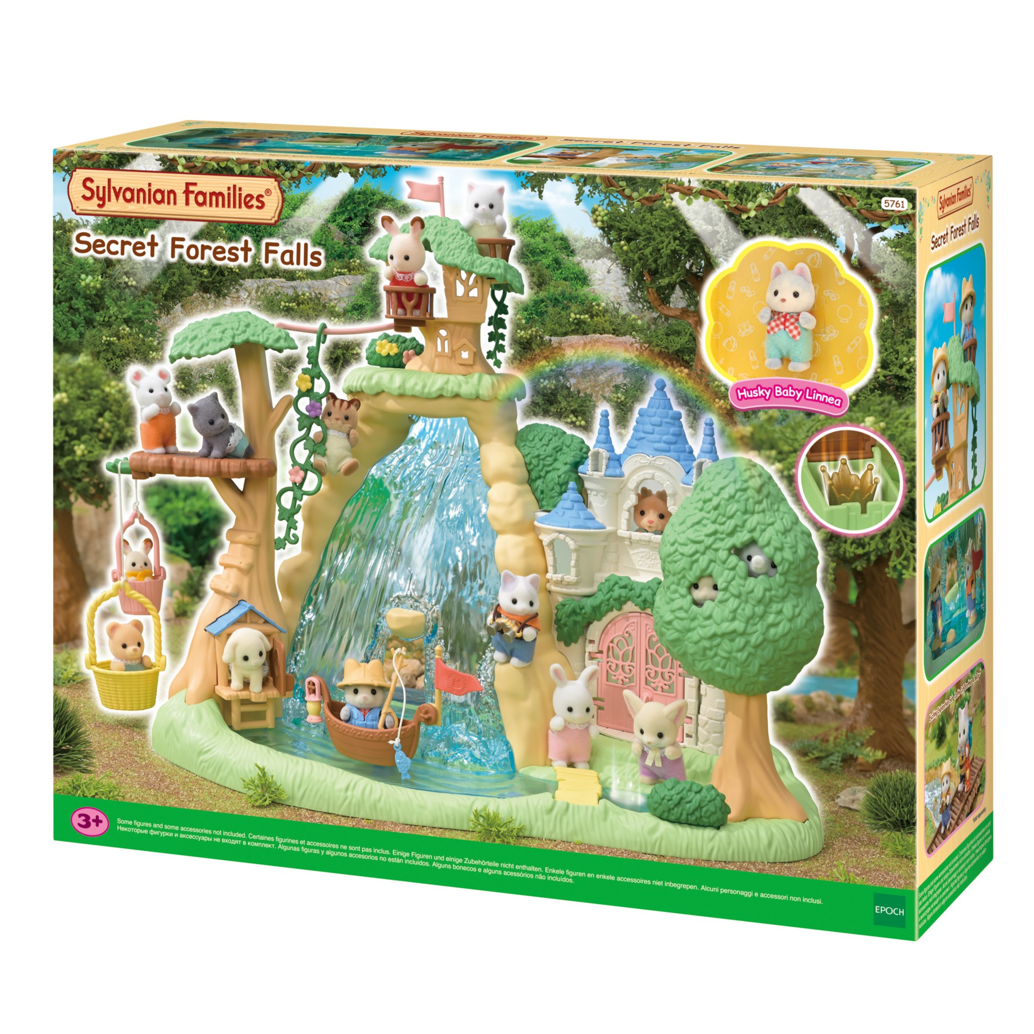 Sylvanian Families – Rinkinys „Slaptas miško krioklys“