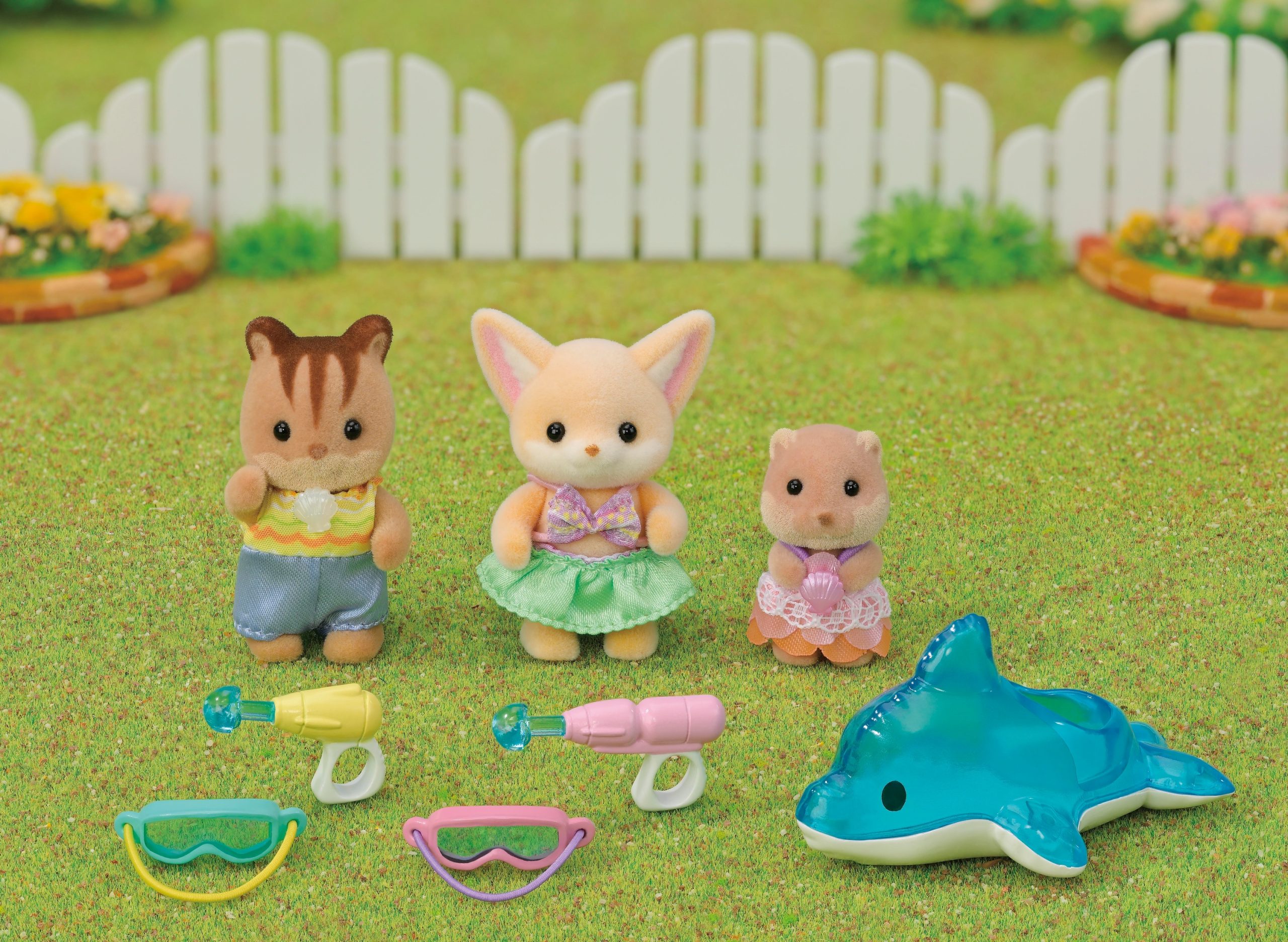 Sylvanian Families – Rinkinys „Linksmybės baseine“ - Image 4