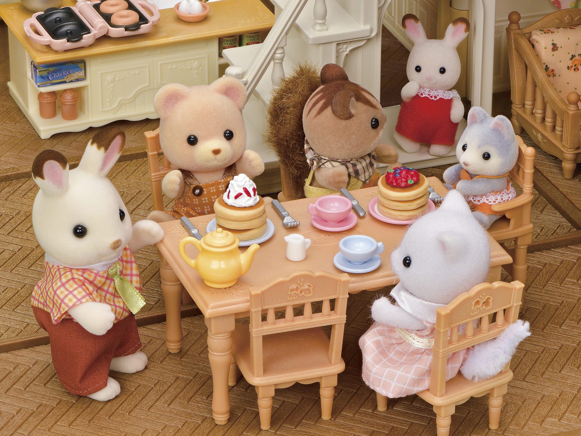 Sylvanian Families – Kaimo namas su raudonu stogu - Image 14