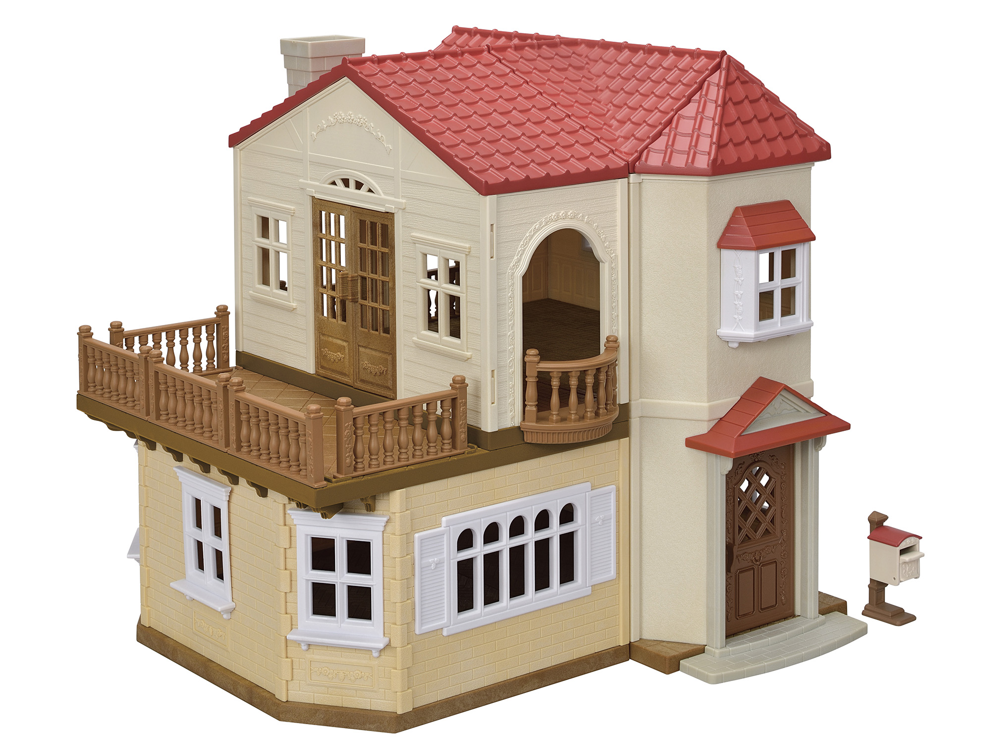 Sylvanian Families – Kaimo namas su raudonu stogu - Image 4