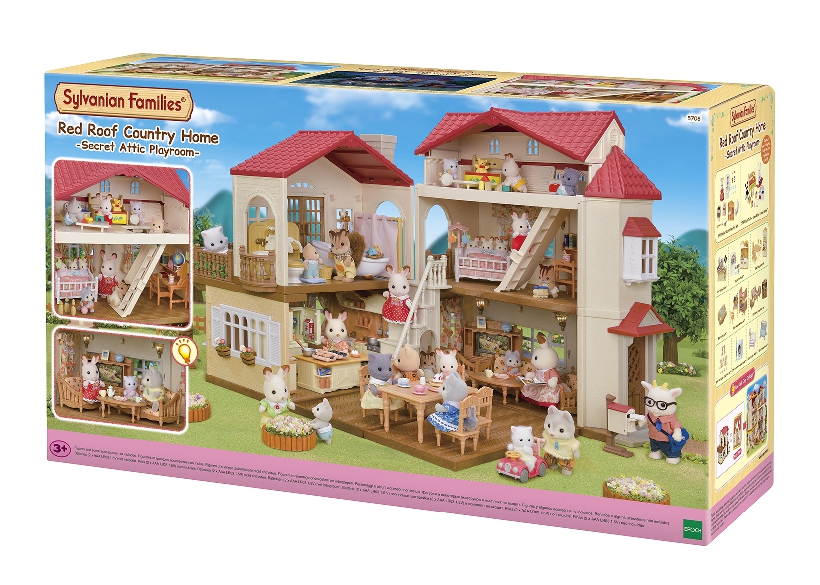 Sylvanian Families – Kaimo namas su raudonu stogu