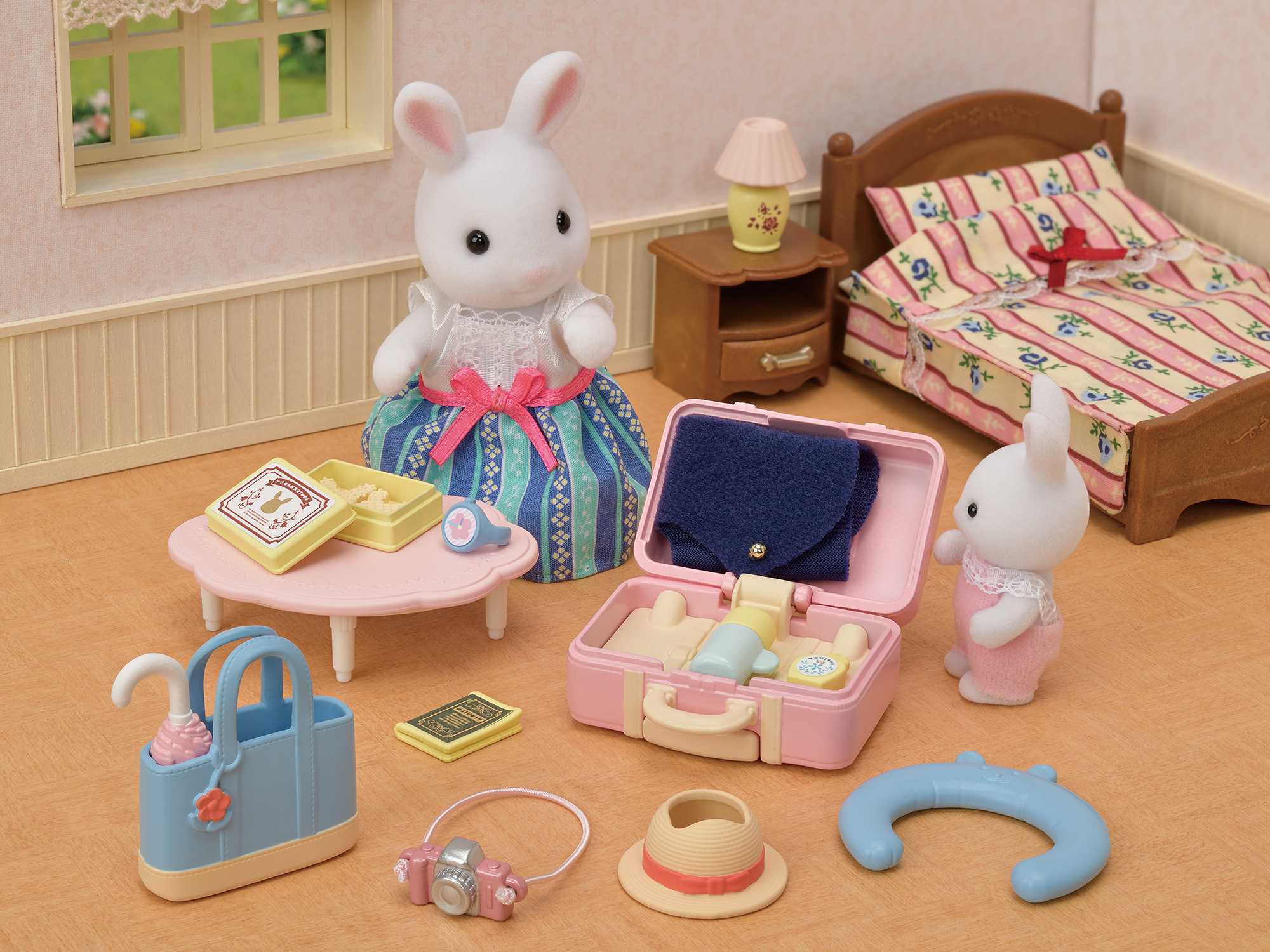 Sylvanian Families – Savaitgalio išvykos rinkinys su triušiukų mama - Image 7