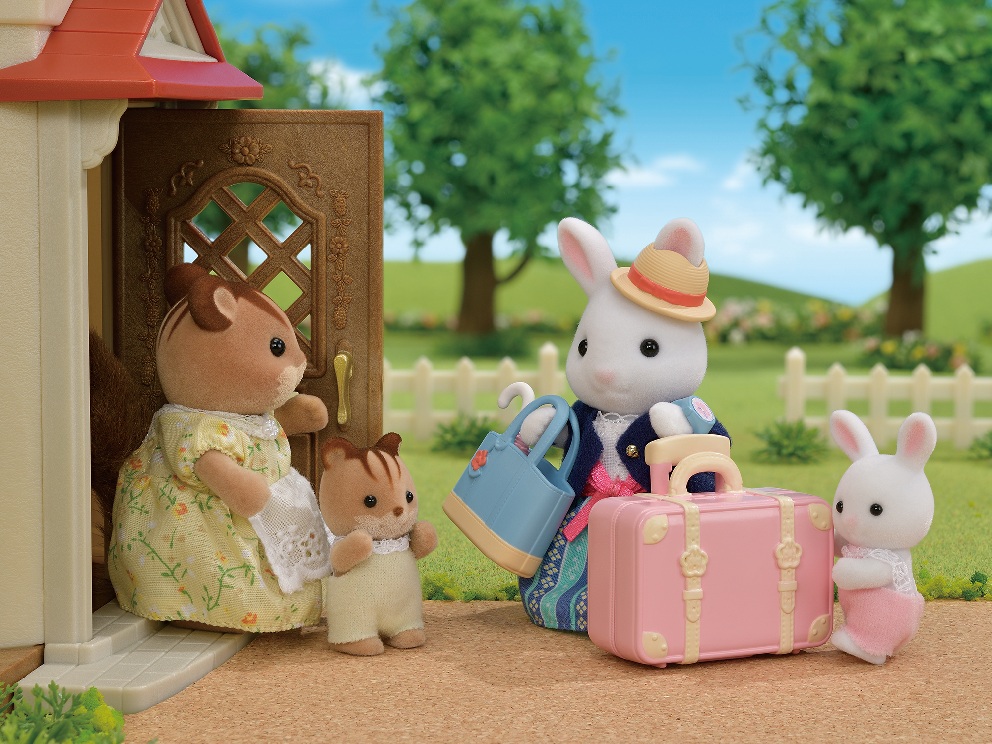Sylvanian Families – Savaitgalio išvykos rinkinys su triušiukų mama - Image 9