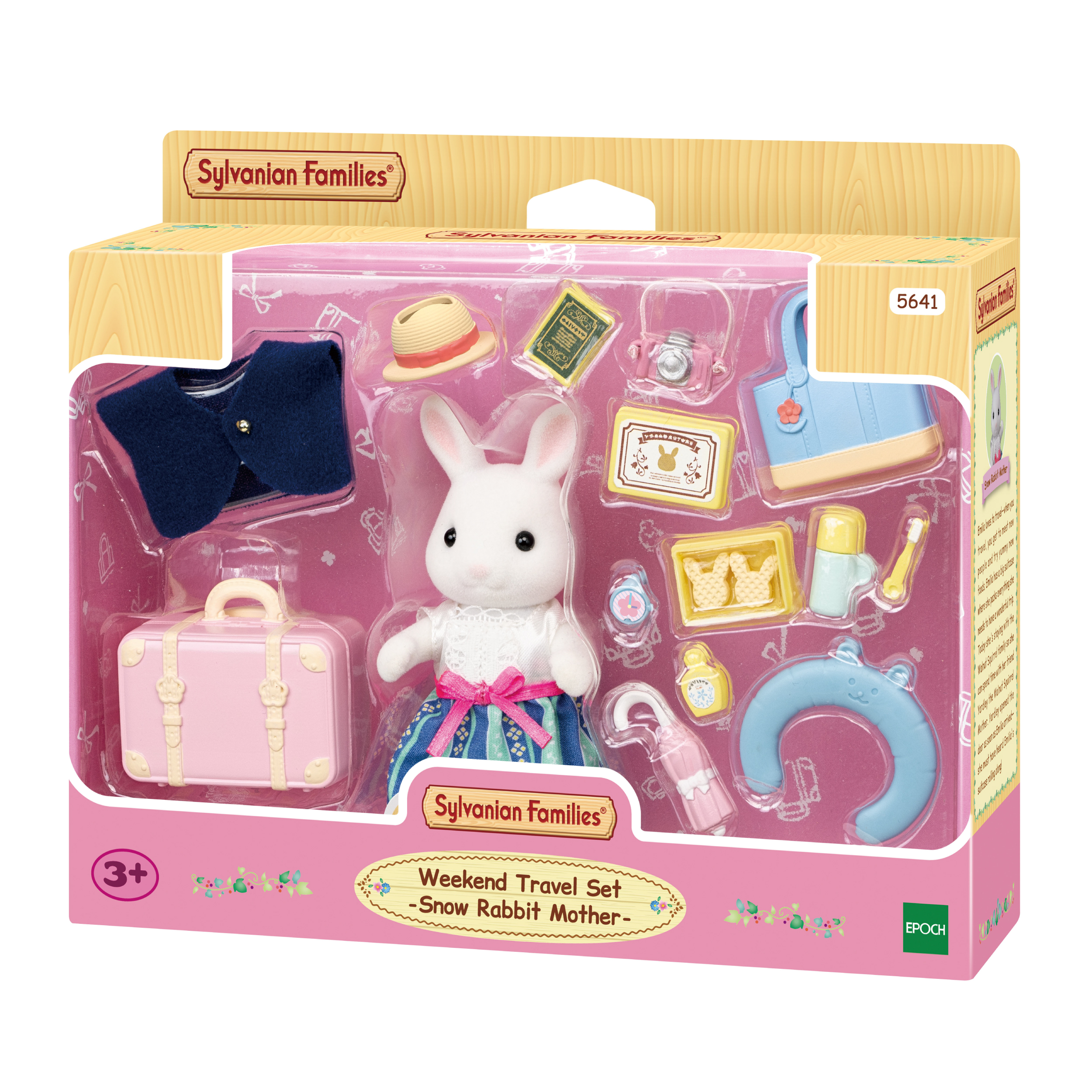 Sylvanian Families – Savaitgalio išvykos rinkinys su triušiukų mama
