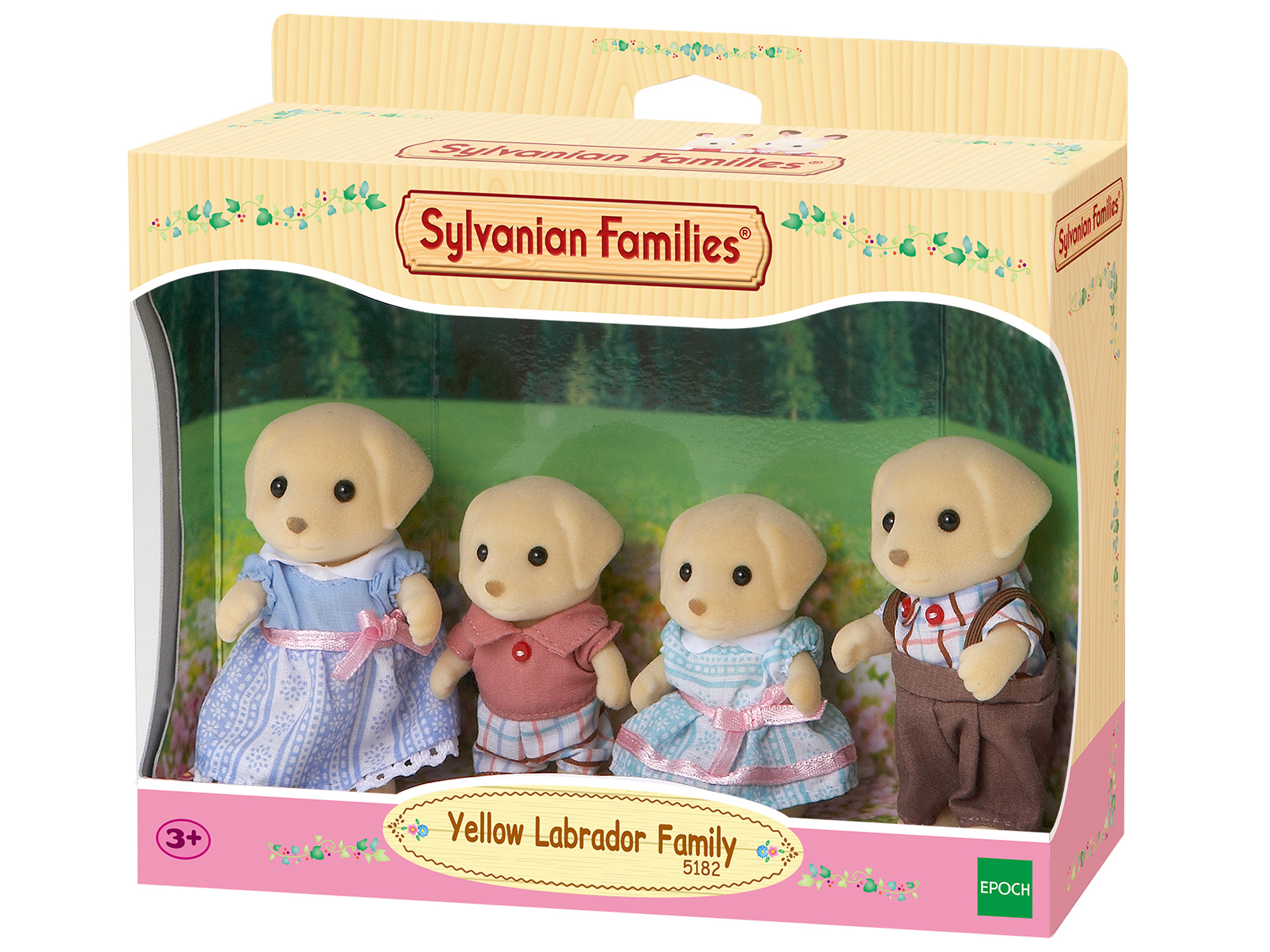 Sylvanian Families – Geltonų labradorų šeimynėlė