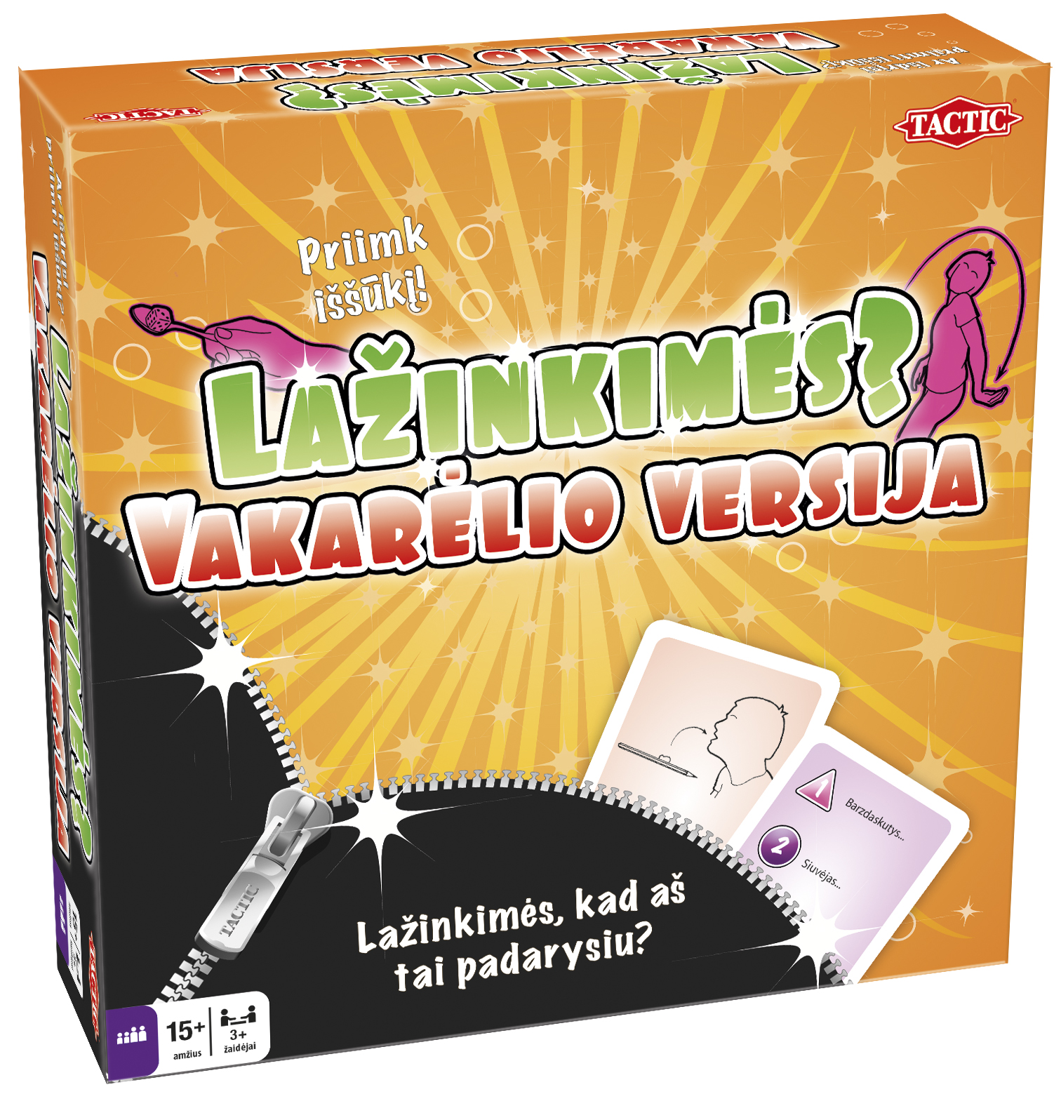 Tactic – Žaidimas „Lažinkimės?", vakarėlio versija, LT - Image 2