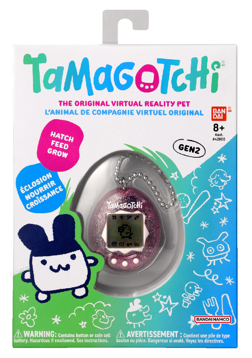 Tamagotchi - Interaktyvus skaitmeninis augintinis "Pink Glitter"