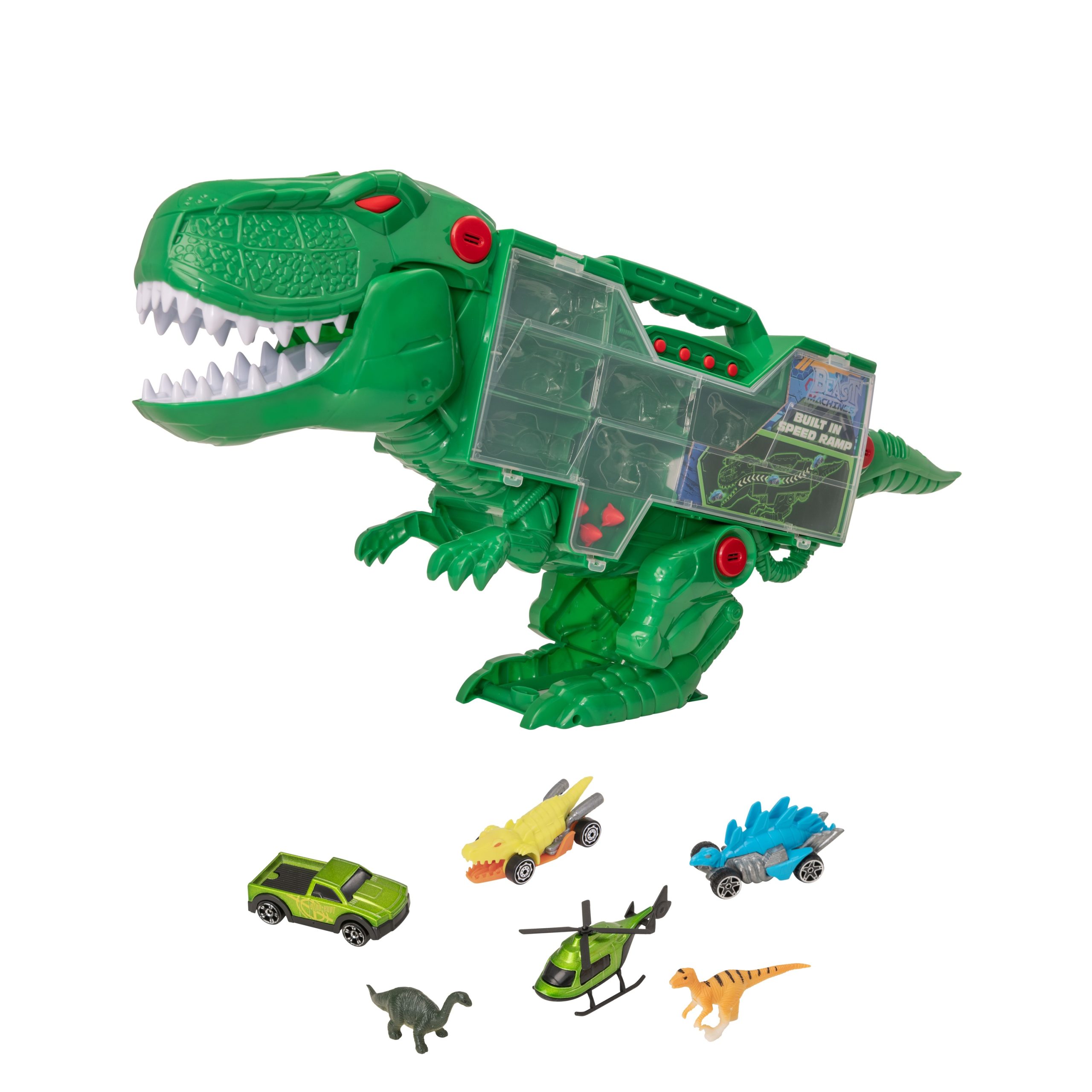 Teamsterz Beast Machines - Transporteris T-Rex su 6 automobiliais - Image 6