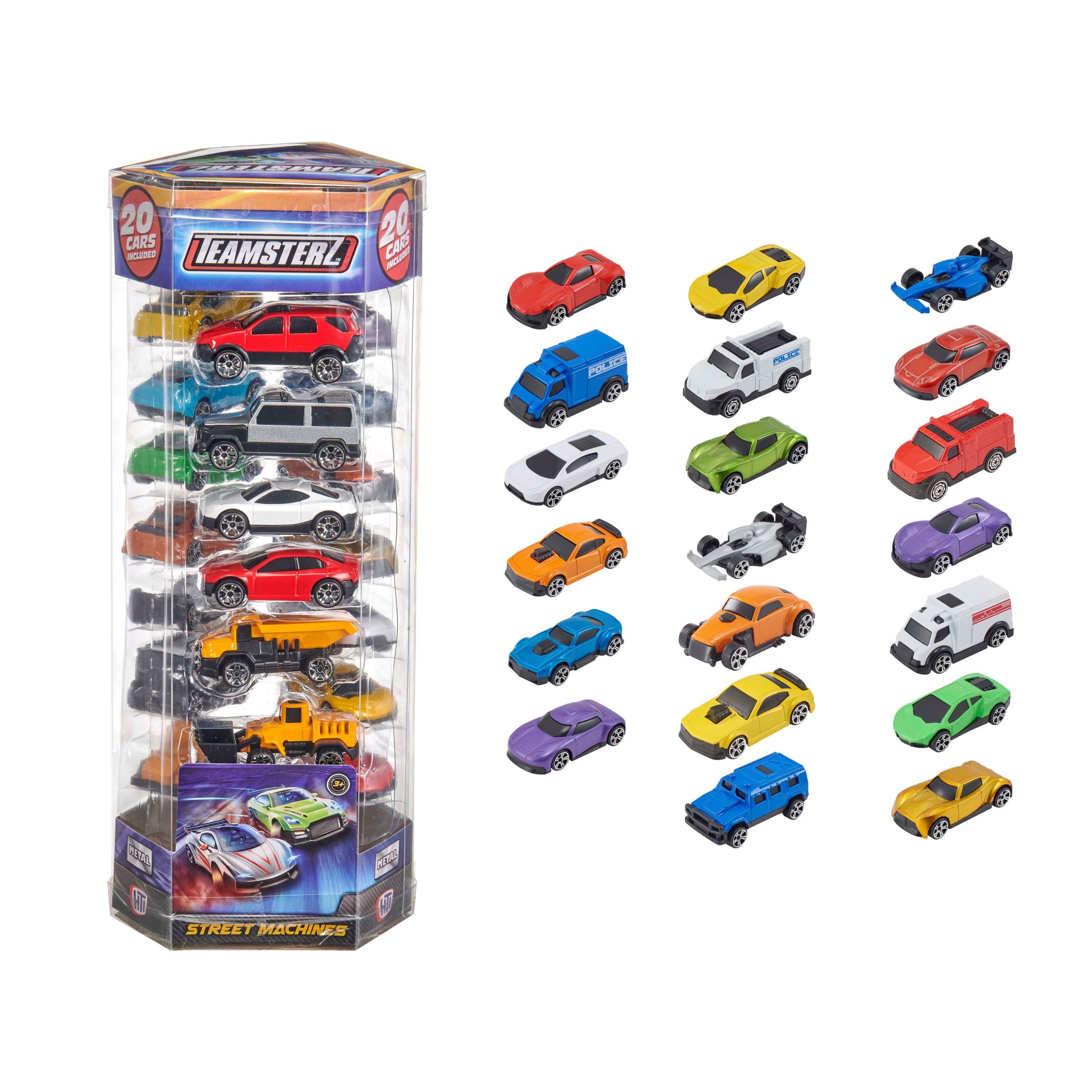 Teamsterz – Gatvės automobilių rinkinys, 20 vnt - 7 cm - Image 2