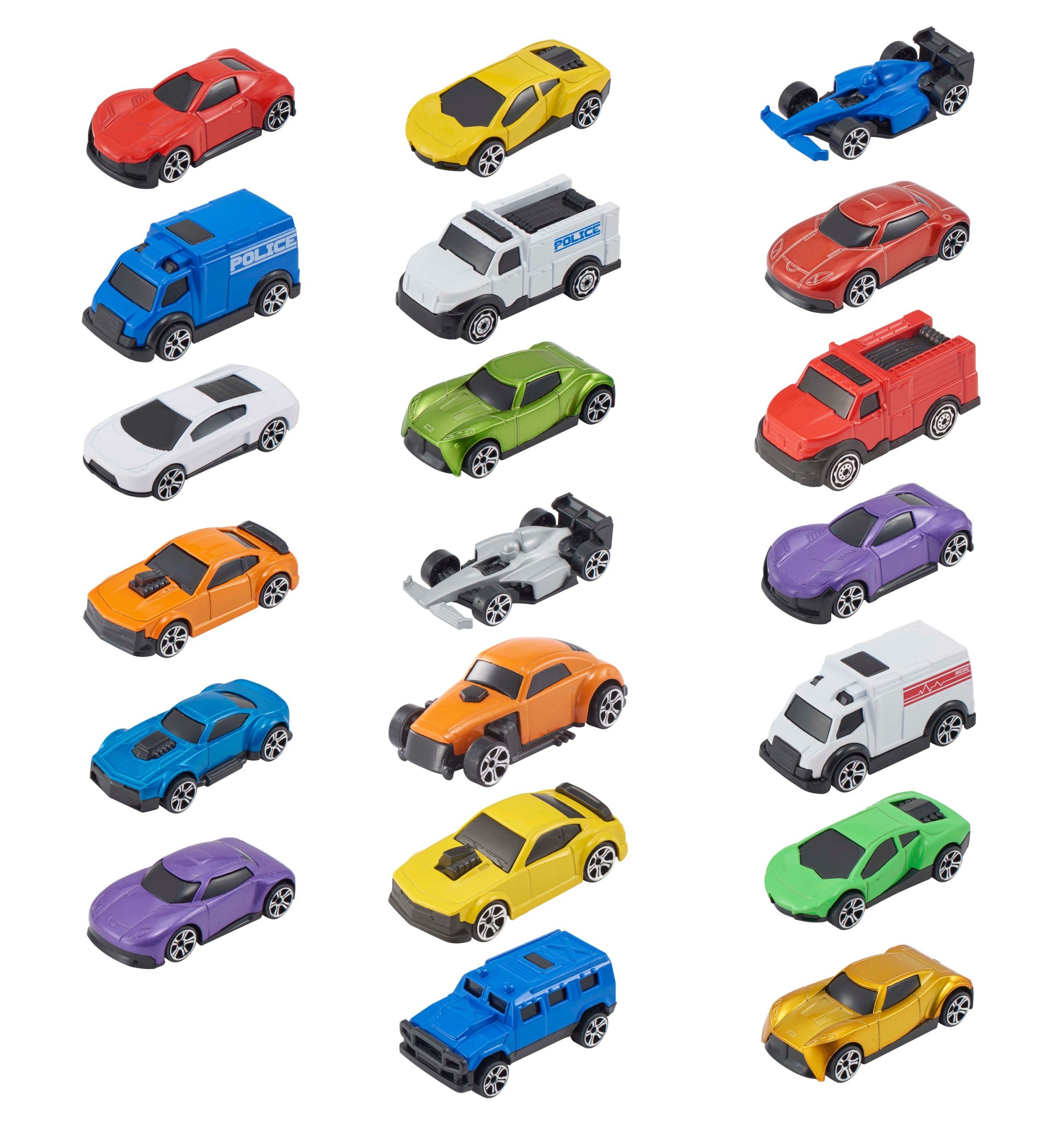 Teamsterz – Gatvės automobilių rinkinys, 20 vnt - 7 cm - Image 3
