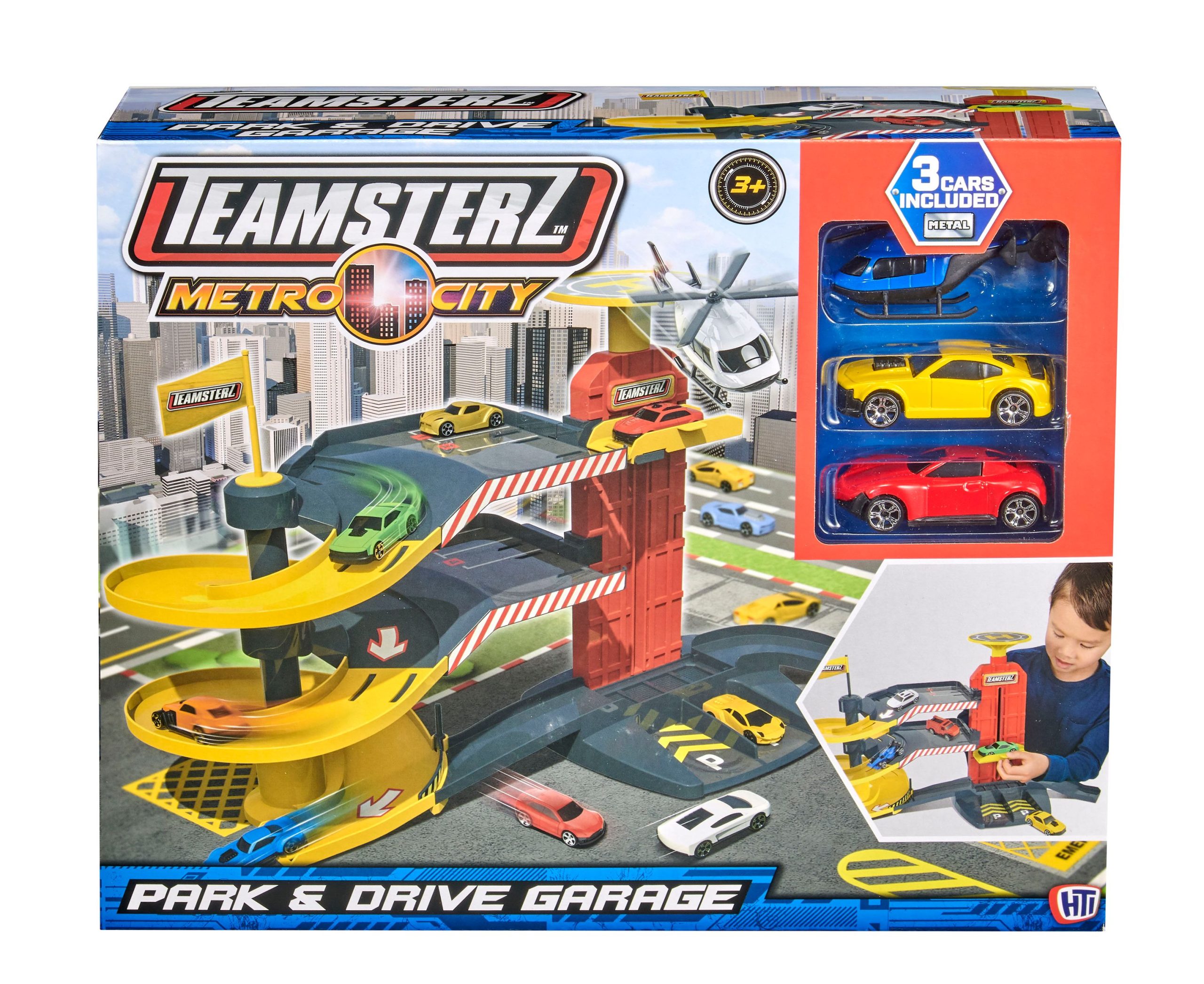 Teamsterz – Miesto garažas su 3 automobiliais