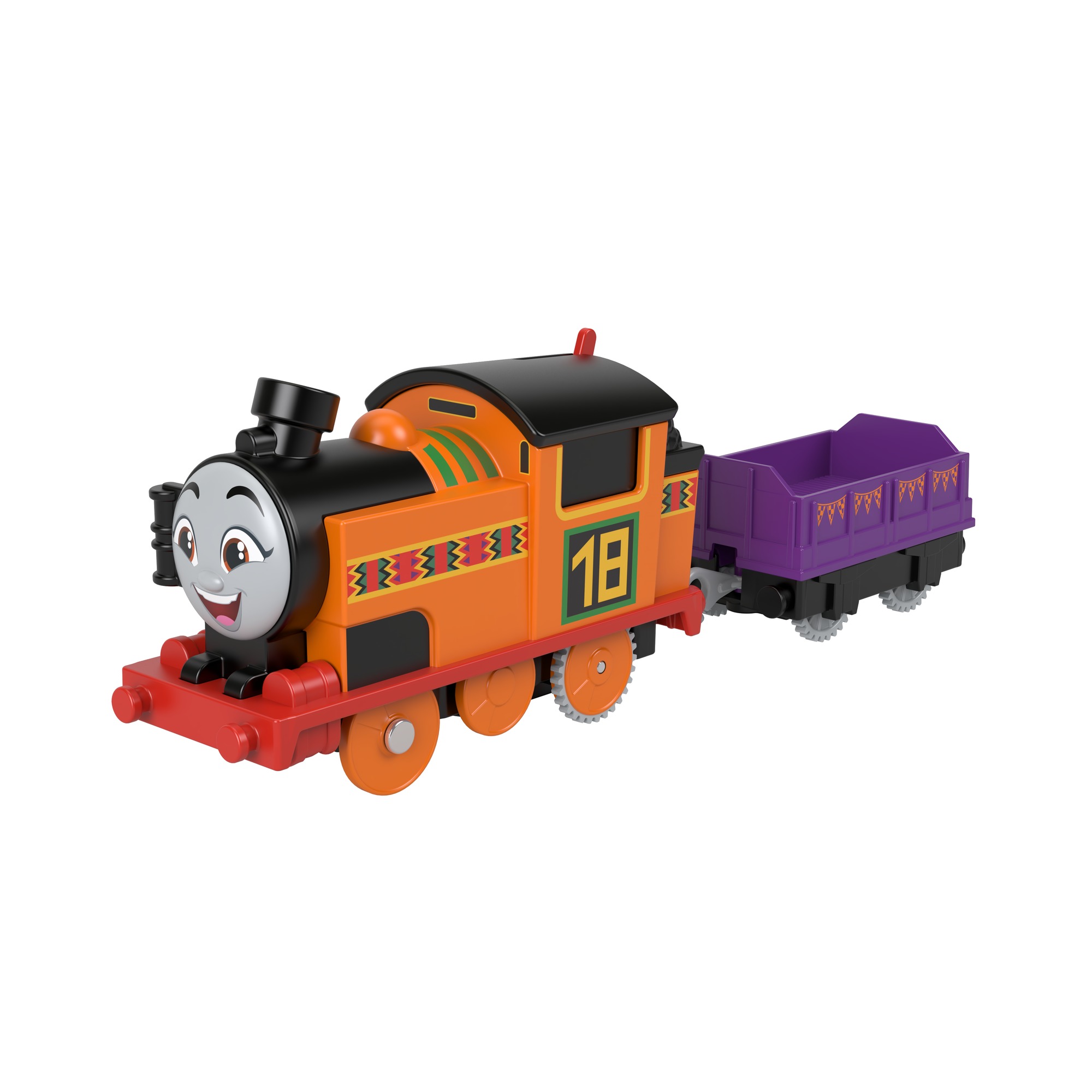 Thomas and Friends - Motorizuotas garvežiukas su vagonu, HFX96 - Image 4