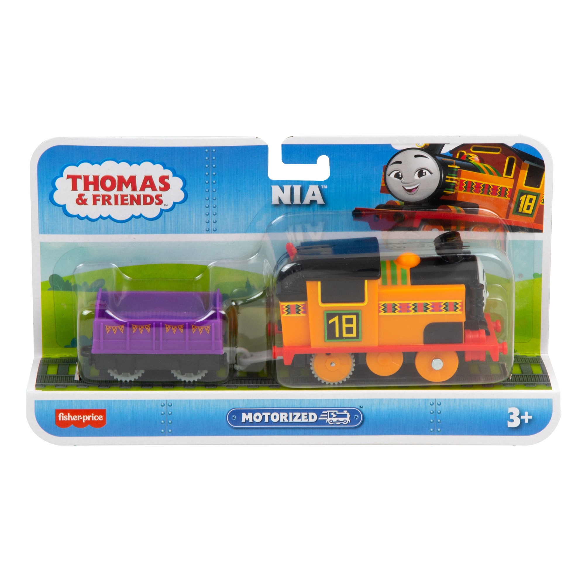 Thomas and Friends - Motorizuotas garvežiukas su vagonu, HFX96 - Image 5