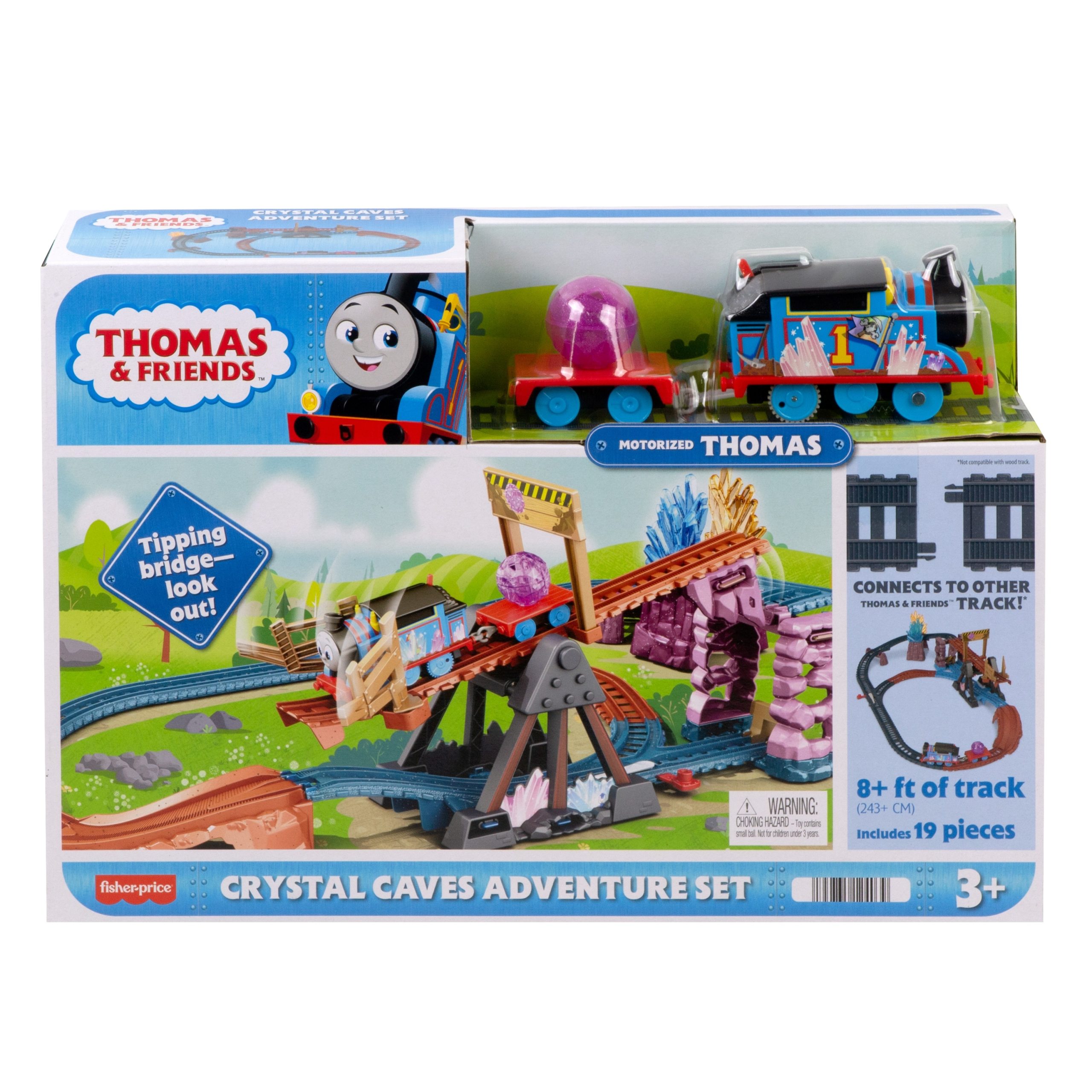 Thomas and Friends - Žaidimo rinkinys Kristalų urvo nuotykiai, HMC28 - Image 14
