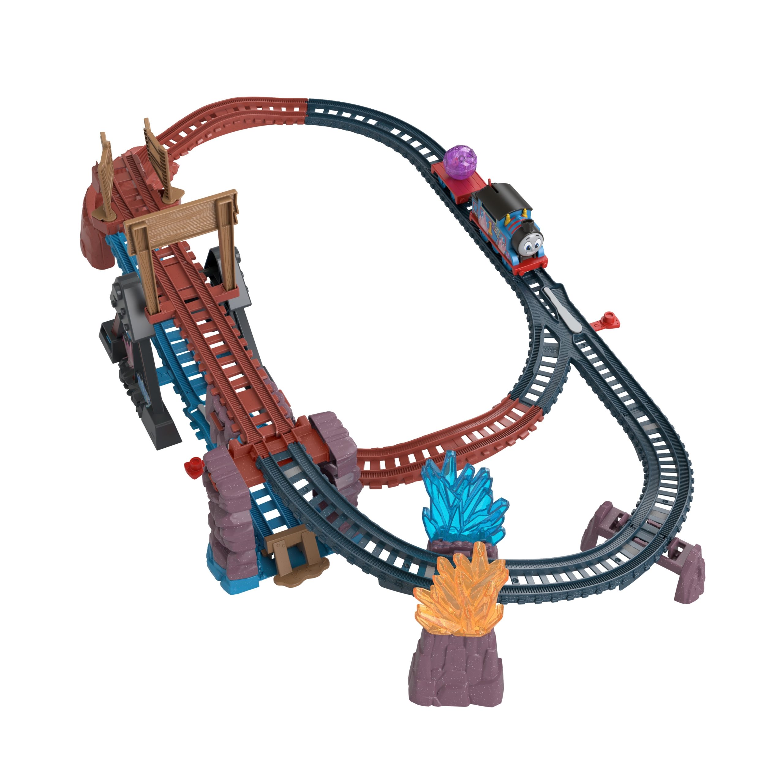 Thomas and Friends - Žaidimo rinkinys Kristalų urvo nuotykiai, HMC28 - Image 8