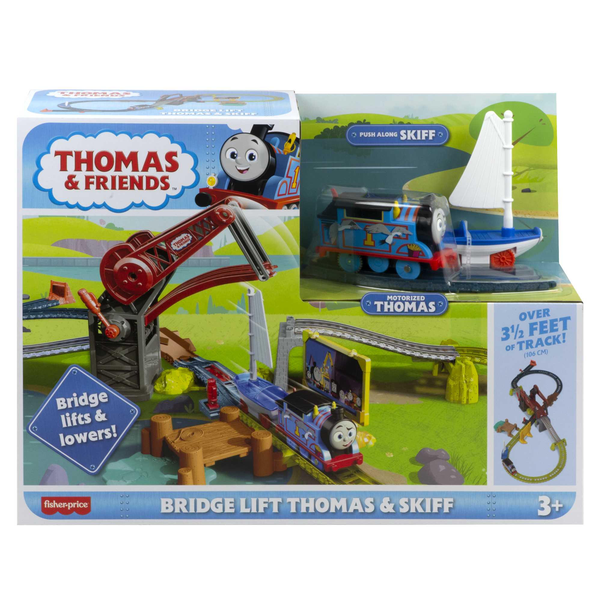 Thomas and Friends - Žaidimo rinkinys su pakeliamuoju tiltu, HGX65 - Image 6