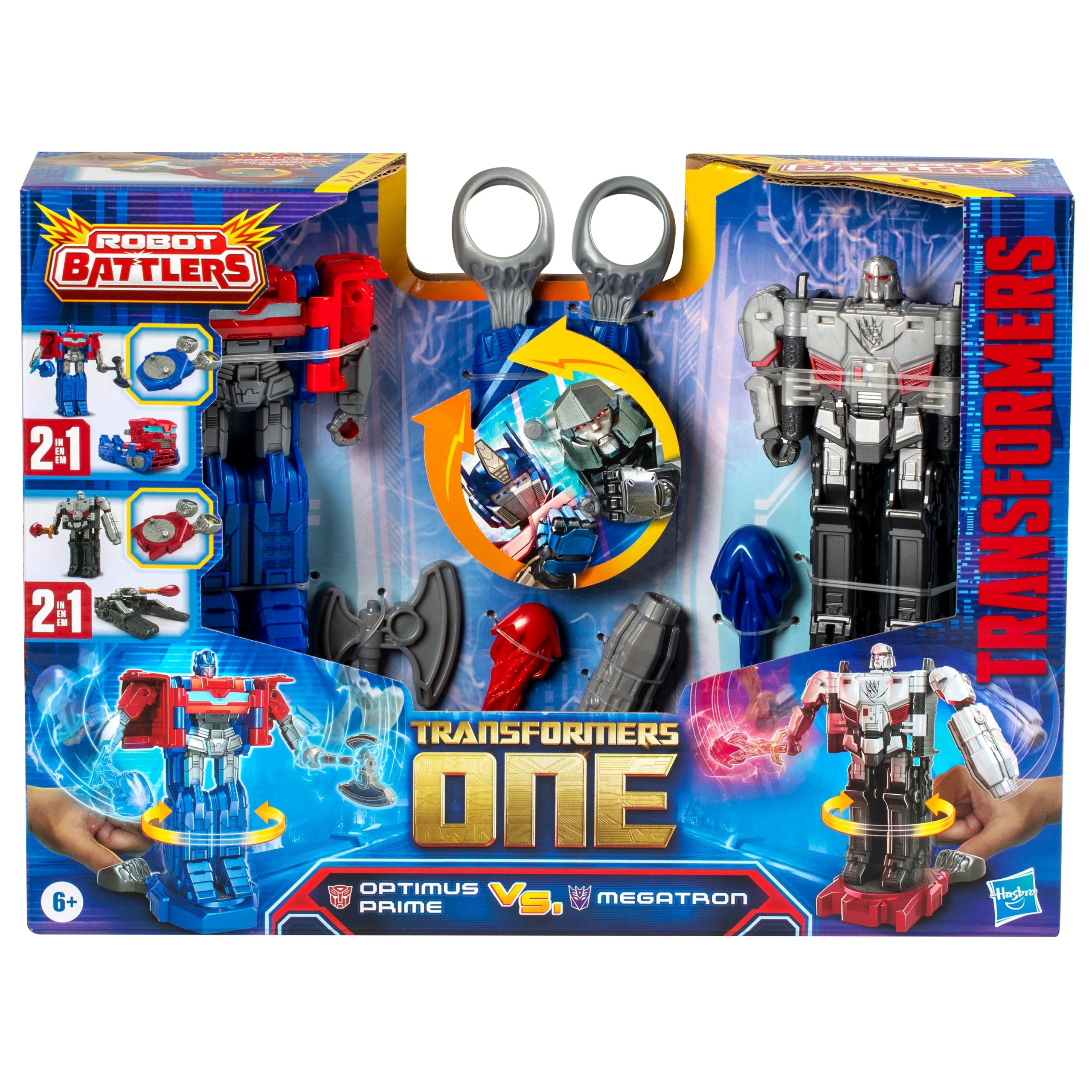 Transformers – TRA MV8 rinkinys „Battling robots“ - 11.5 cm
