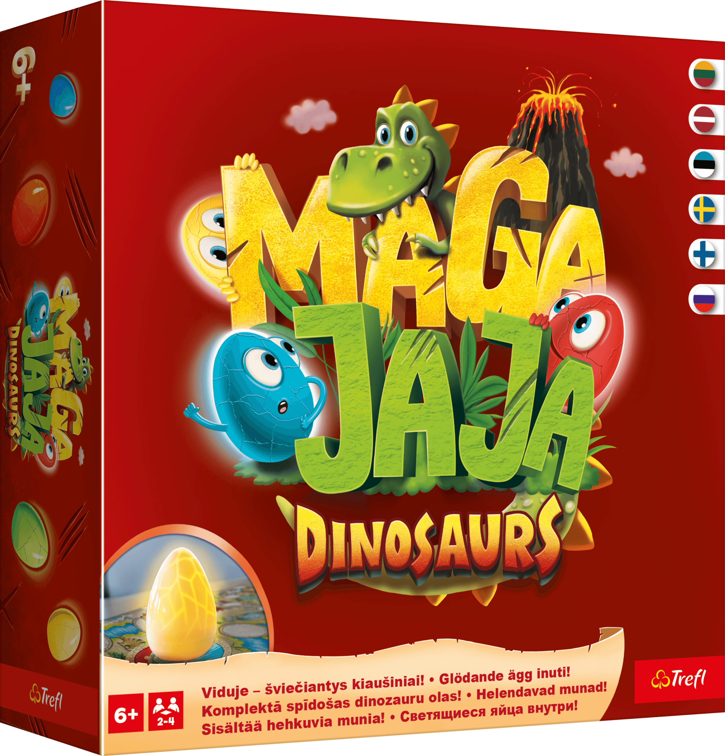 Trefl - Žaidimas „Dinozaurų kiaušiniai“