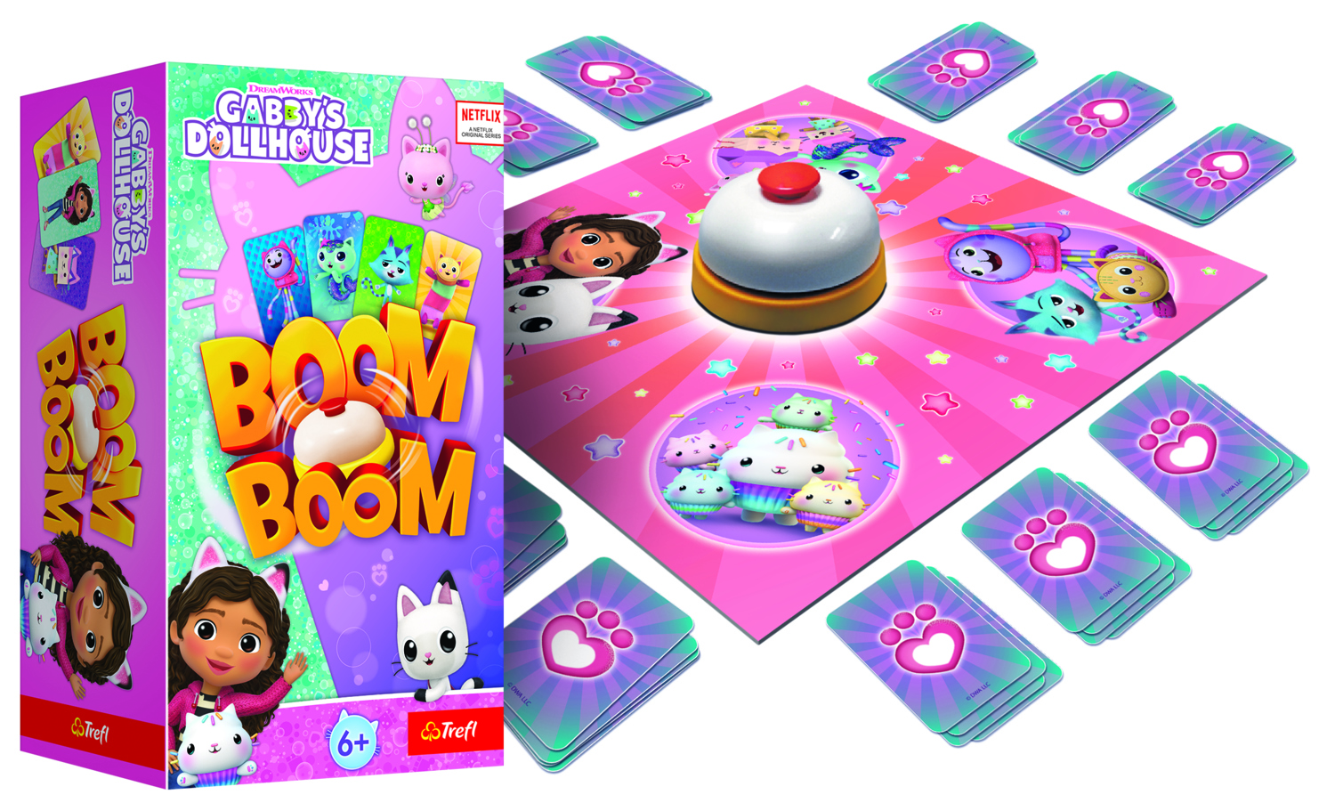 Gabby´s Dollhouse – Žaidimas BoomBoom, Trefl - Image 3