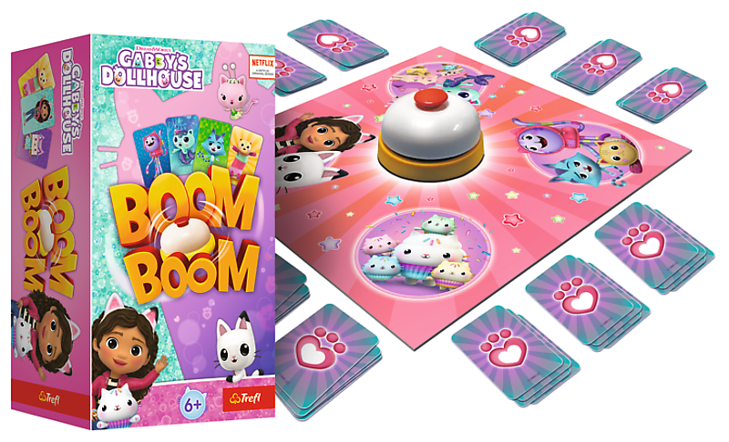 Gabby´s Dollhouse – Žaidimas BoomBoom, Trefl - Image 6