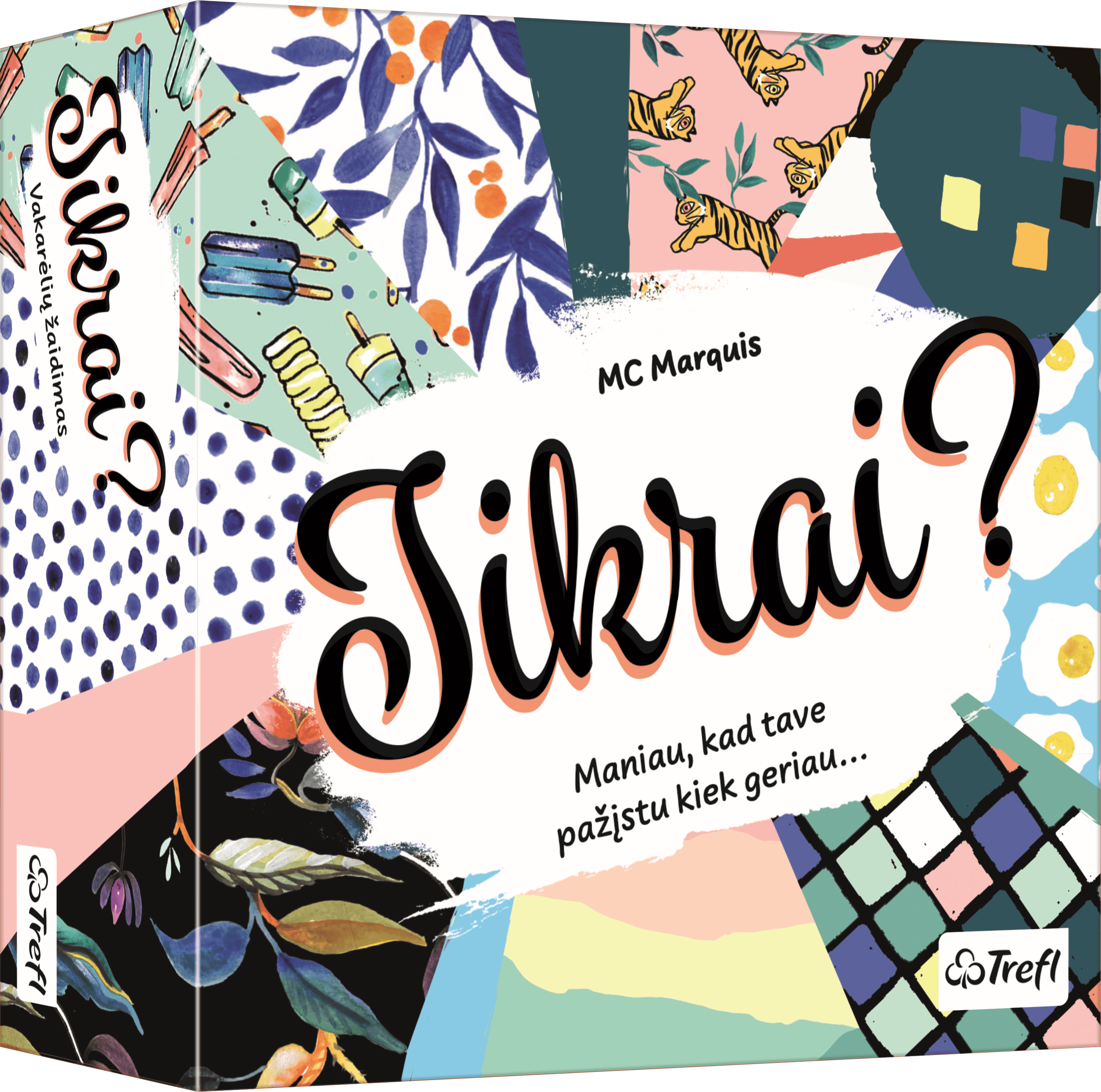 Trefl - Žaidimas „Tikrai?“, LT