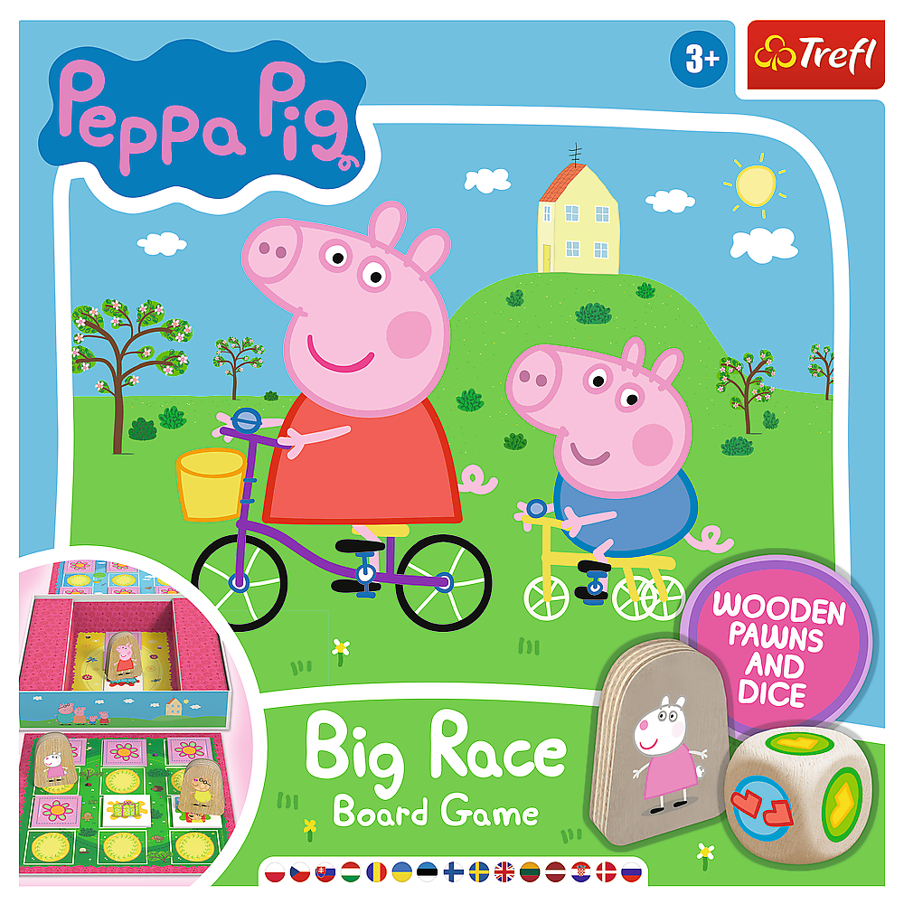 Peppa Pig – Žaidimas „Kiaulytė Pepa: didžiosios lenktynės“, Trefl - Image 2