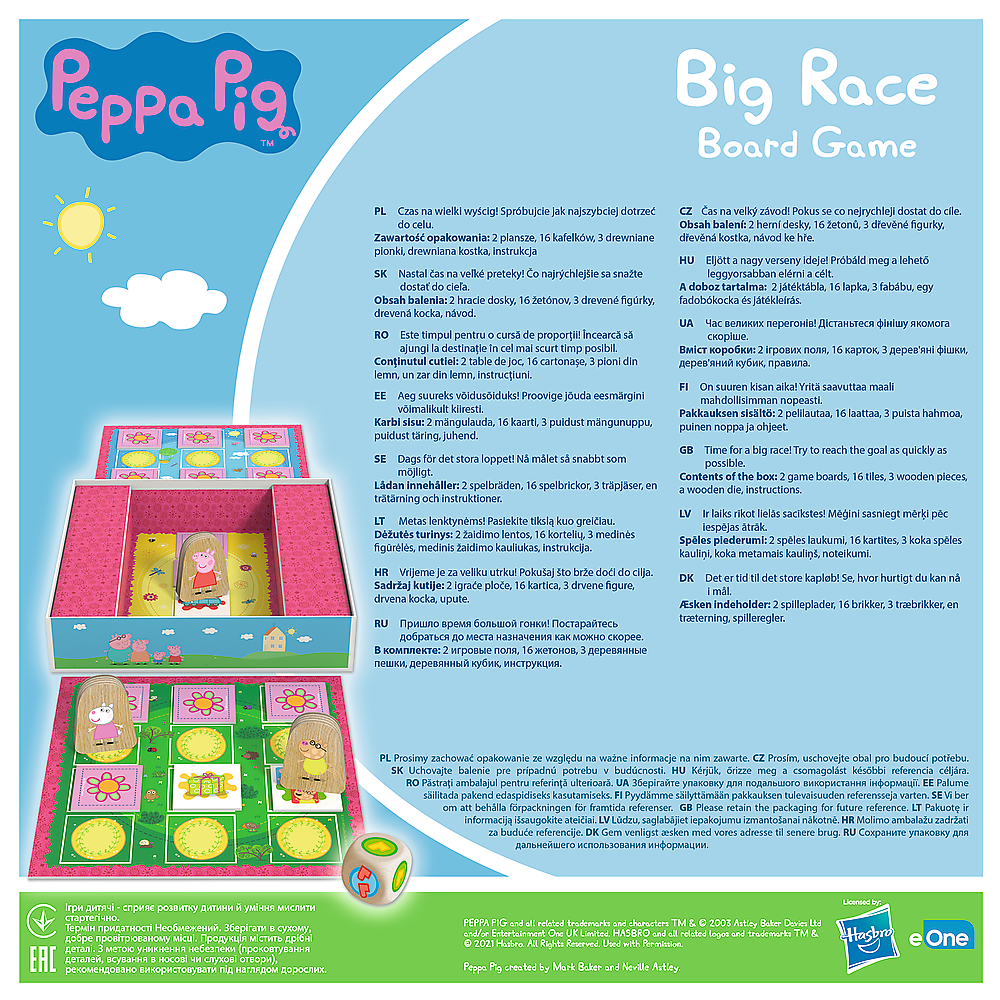 Peppa Pig – Žaidimas „Kiaulytė Pepa: didžiosios lenktynės“, Trefl - Image 3