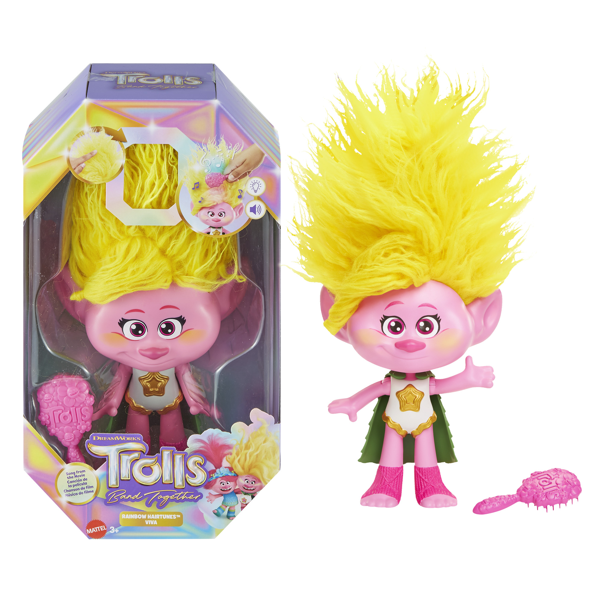 Tolls - Trolių kalbanti lėlė Viva, ENG, HNF21 - Image 10