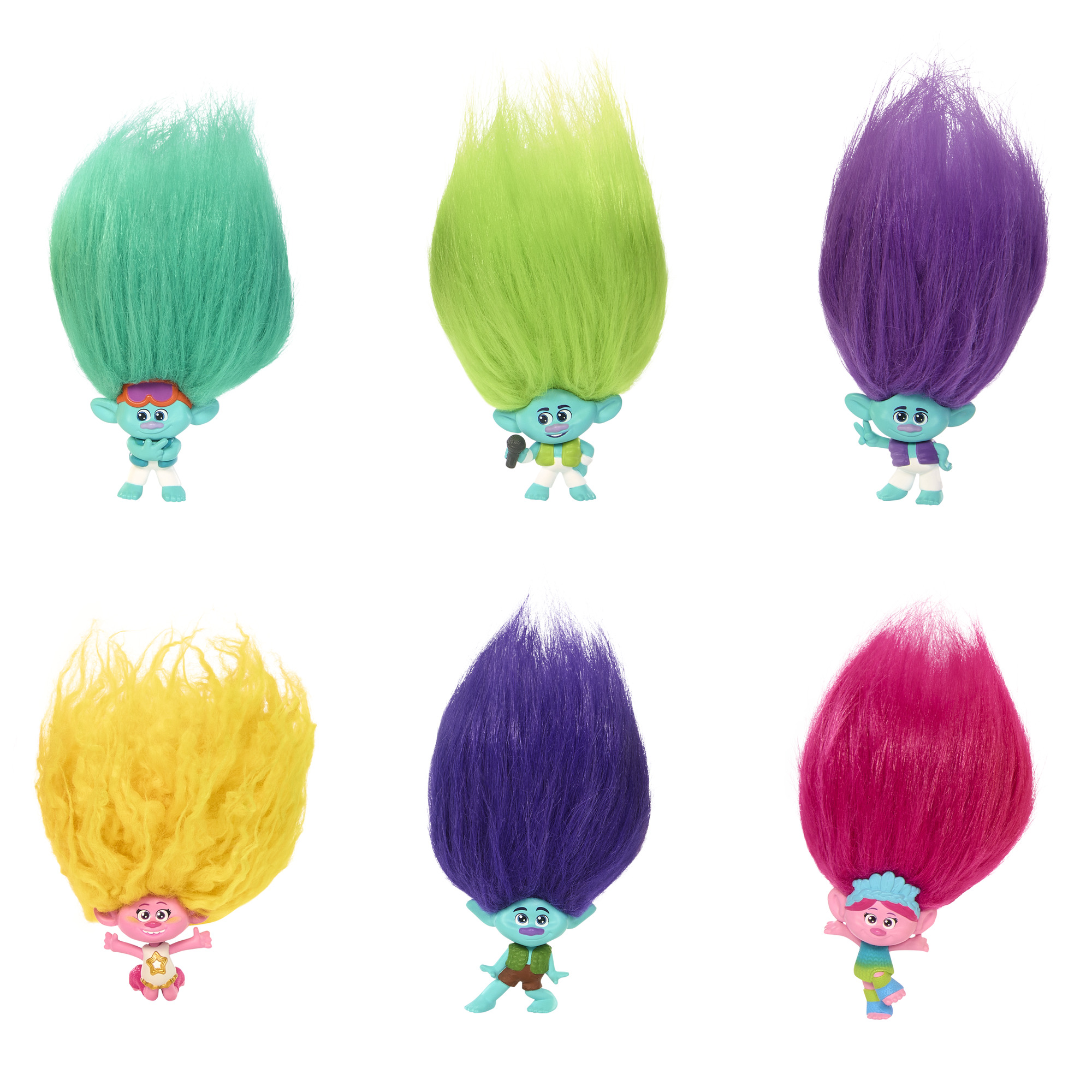 Trolls - Trolių pakabukas figūrėlė bumbulas, HPB53 - Image 2
