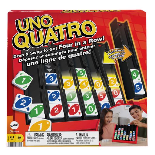 Mattel - UNO Quatro stalo žaidimas