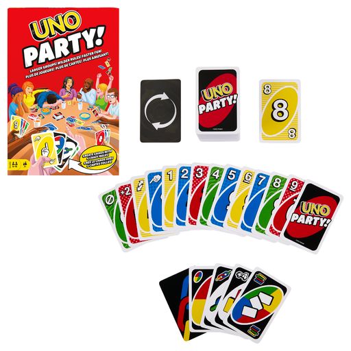 Mattel - UNO vakarėlio kortos
