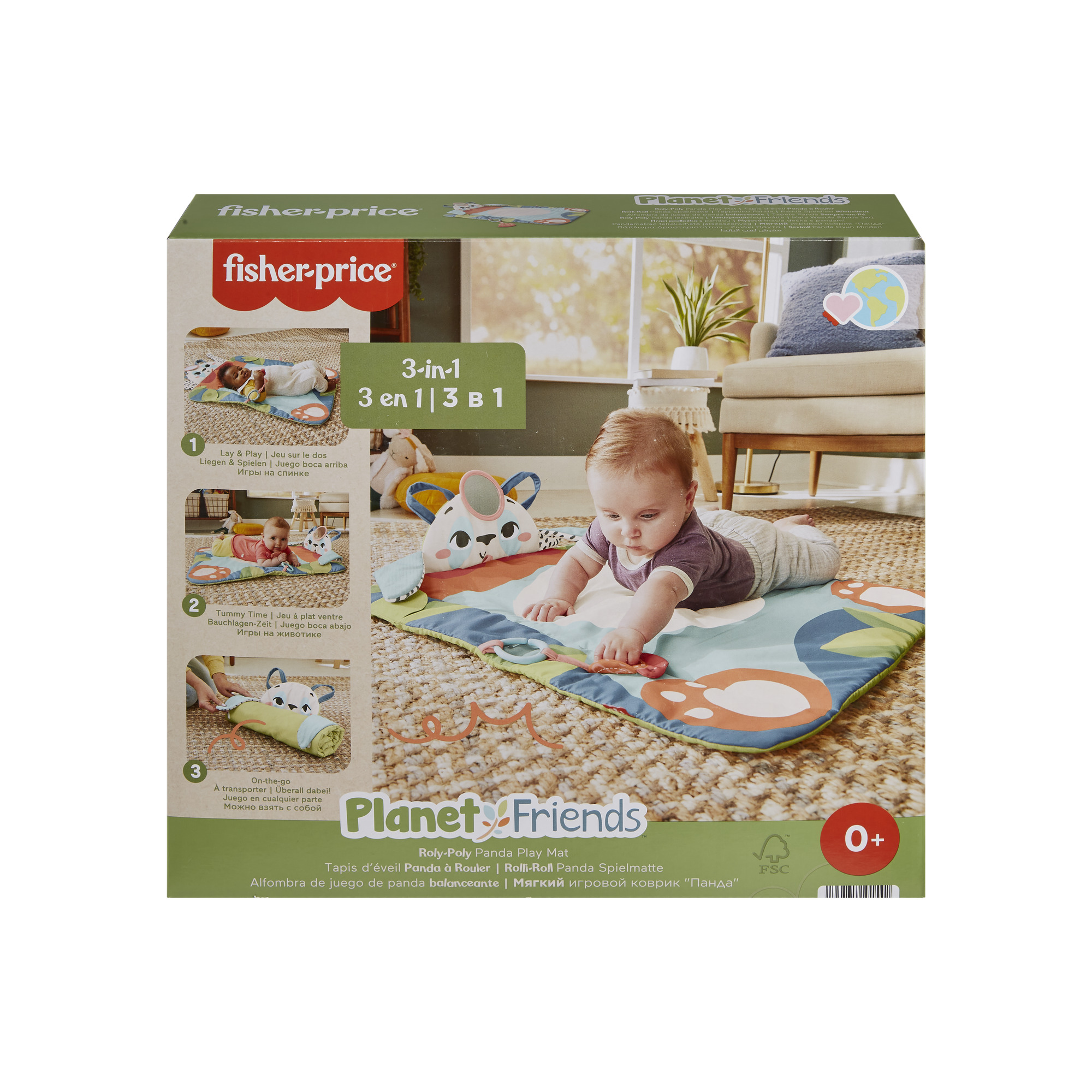 Fisher-Price - Veiklos kilimėlis Panda
