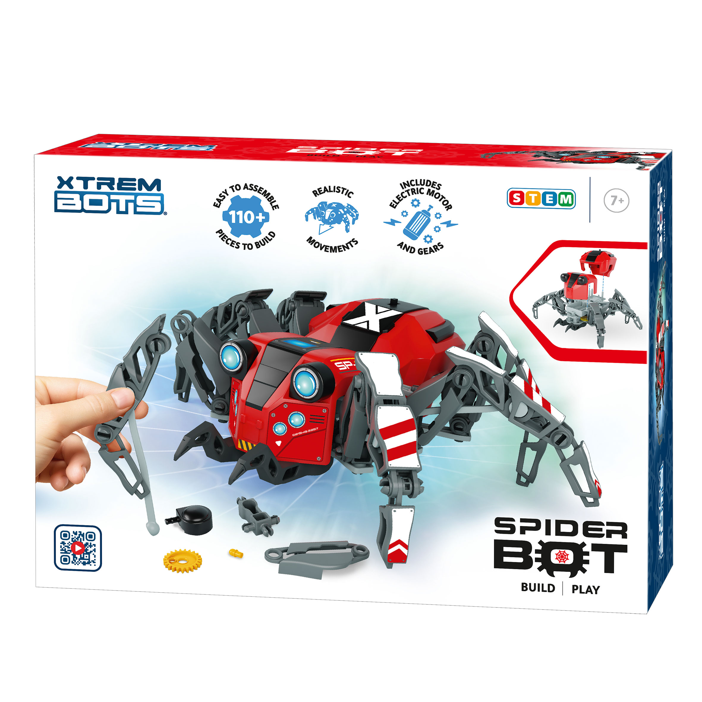 Xtream Bots – Interaktyvus robotas Spider bot