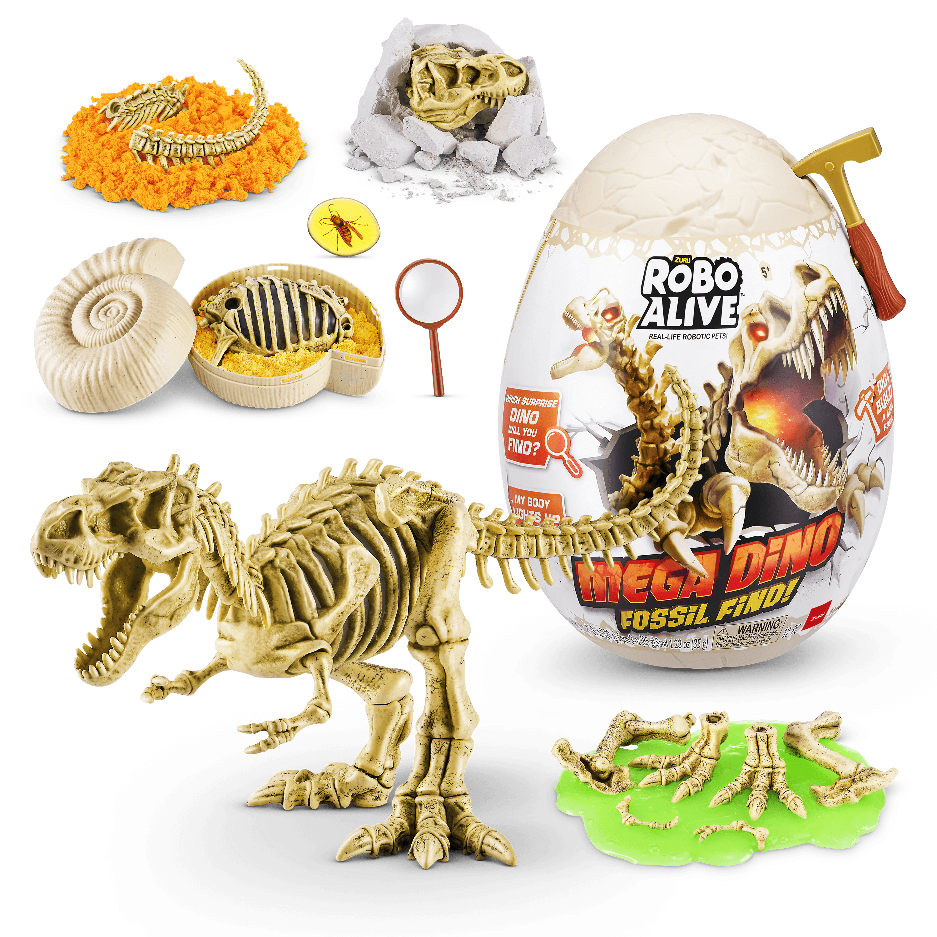 Zuru - Roboalive dinozauro fosilijų kiaušinis - Image 2