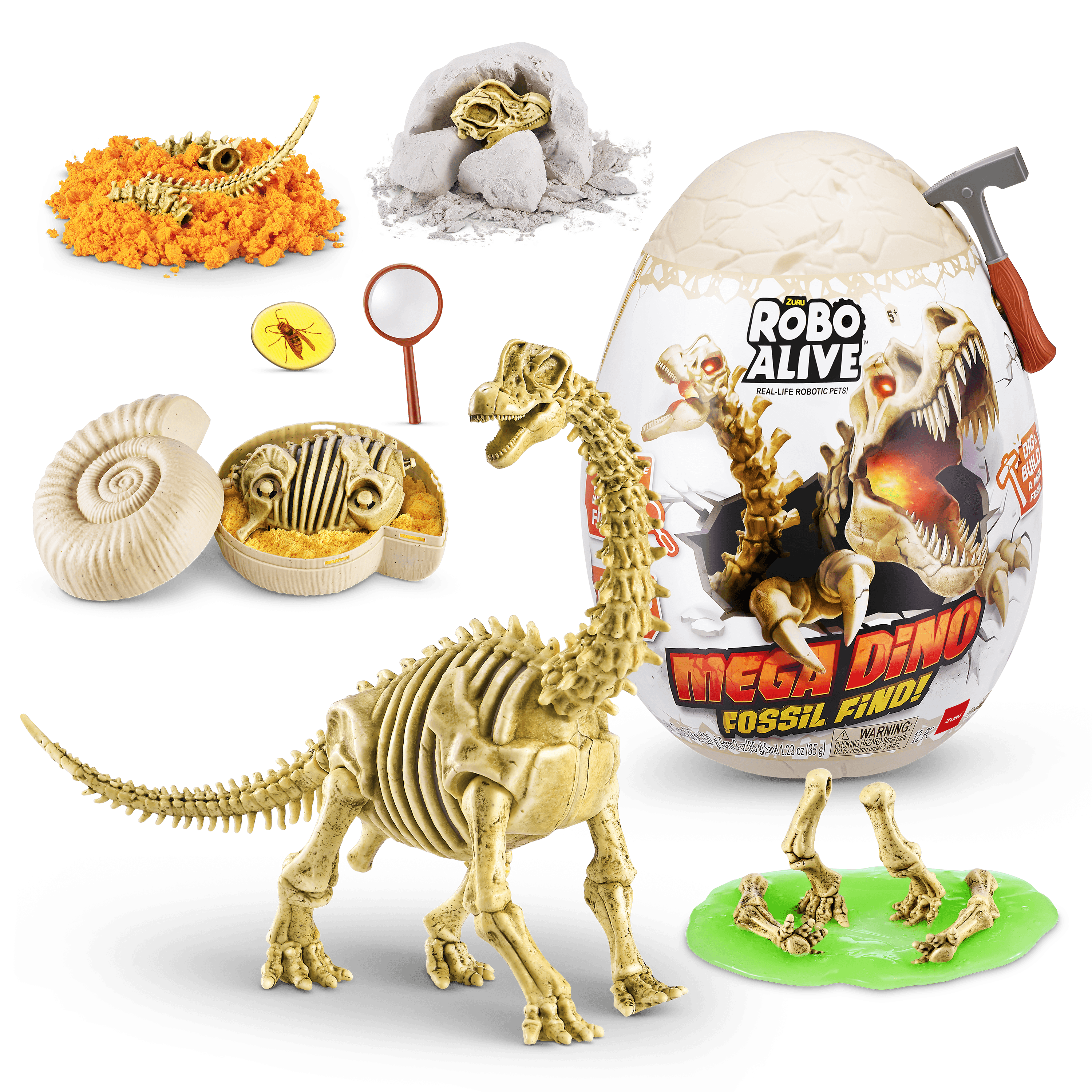 Zuru - Roboalive dinozauro fosilijų kiaušinis - Image 3